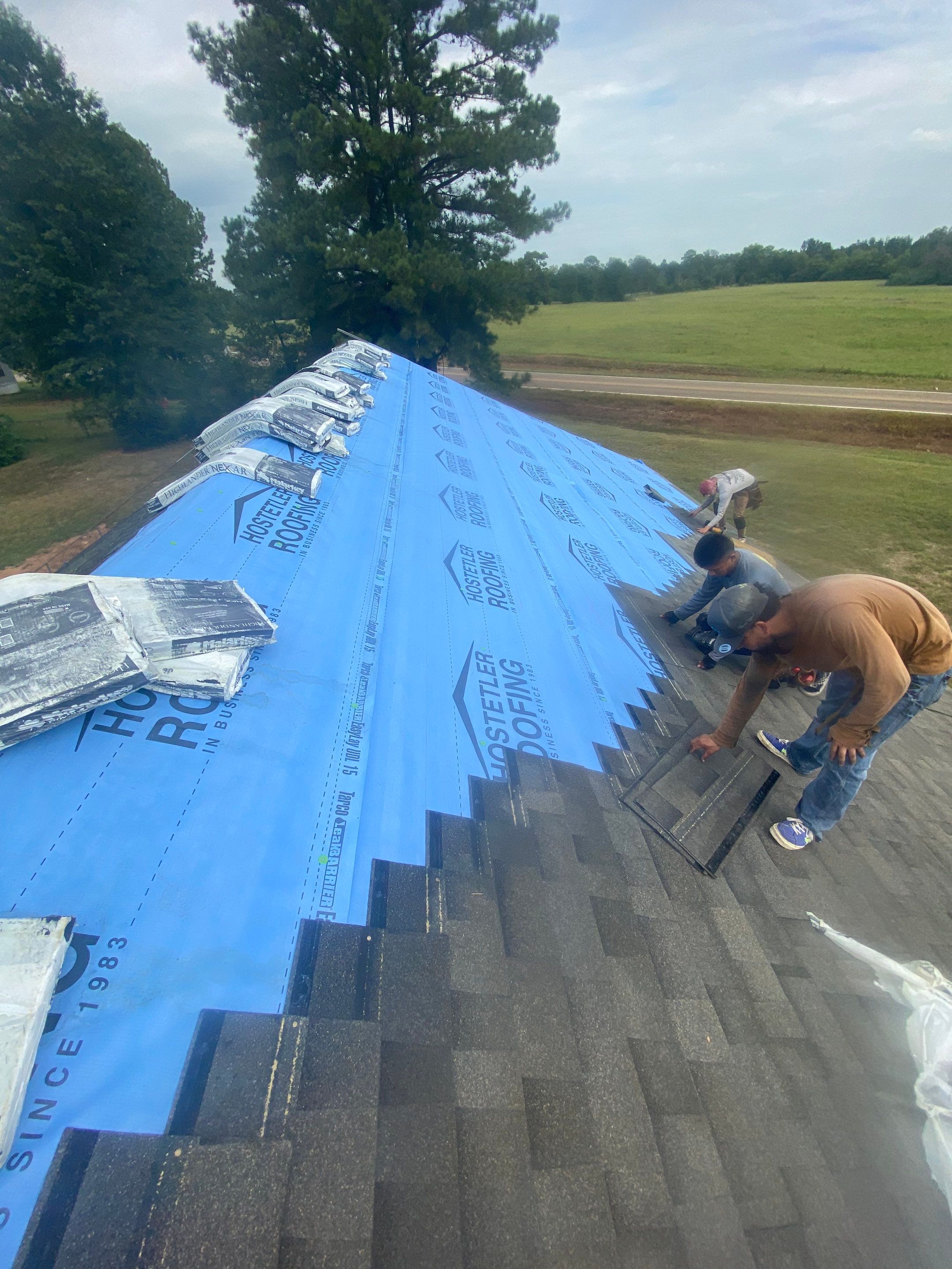 Residential Shingle Reroof using Malarkey Vista by Hostetler Roofing