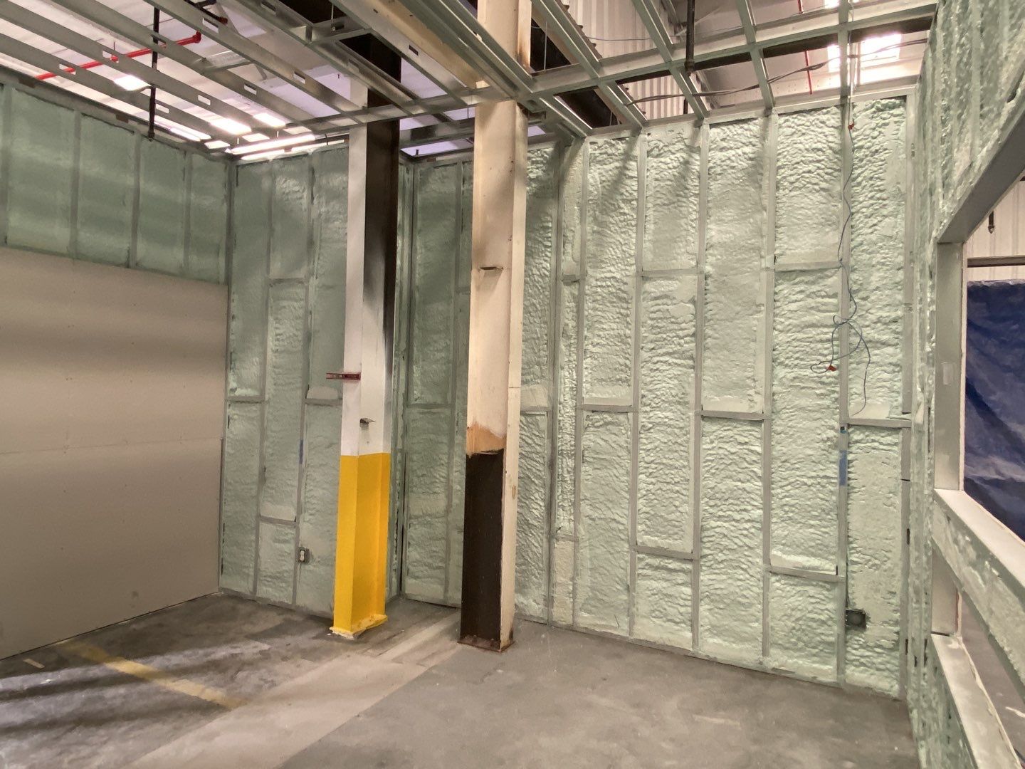 Spray Foam Insulation using Demelek Spray foam by Straight Edge Roofing Inc