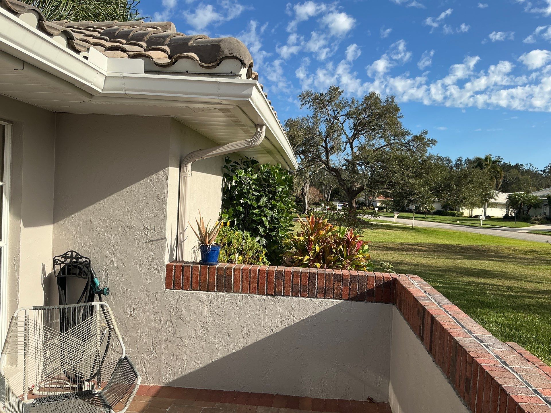 Fascia and Soffit Repair with New Gutters  by Gutter Professors