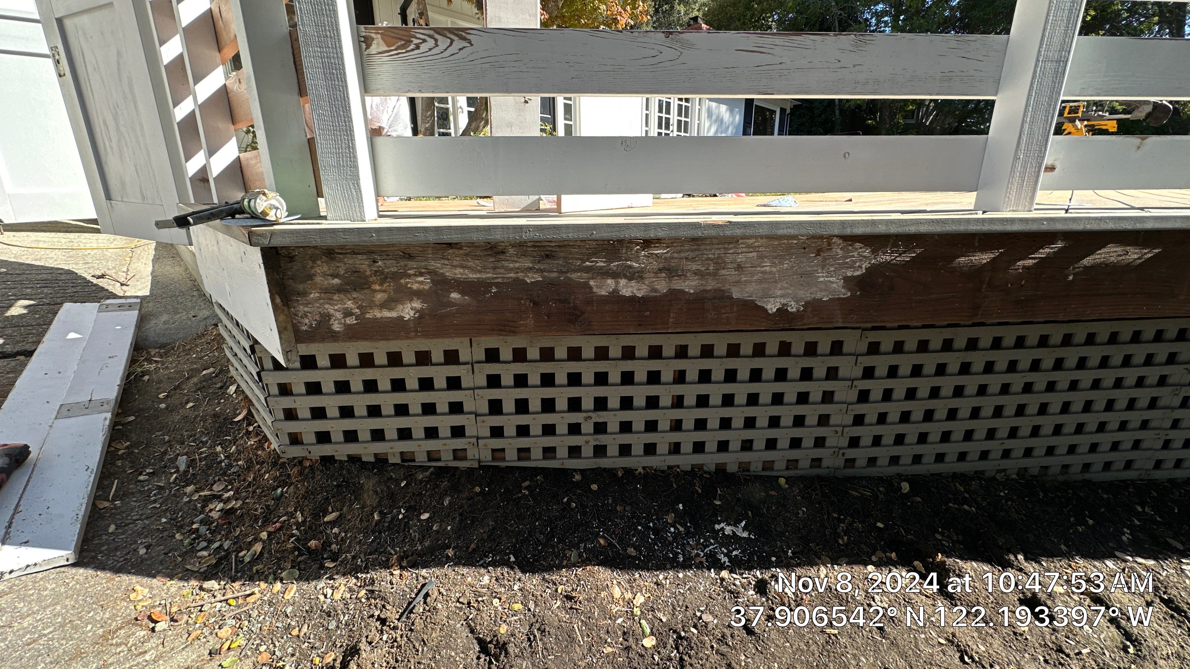 Deck Repaint using Sherwin-Williams by Herrera’s Bay Area Painting inc.