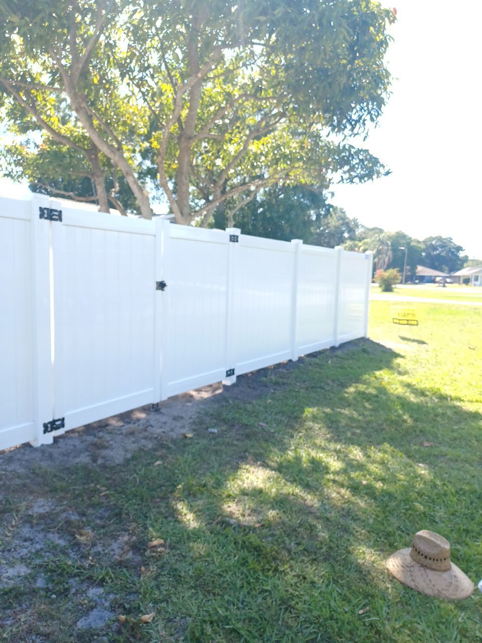 Bradenton, FL 6ft. Tall White Vinyl Privacy Fence by Asap fence and gates, LLC