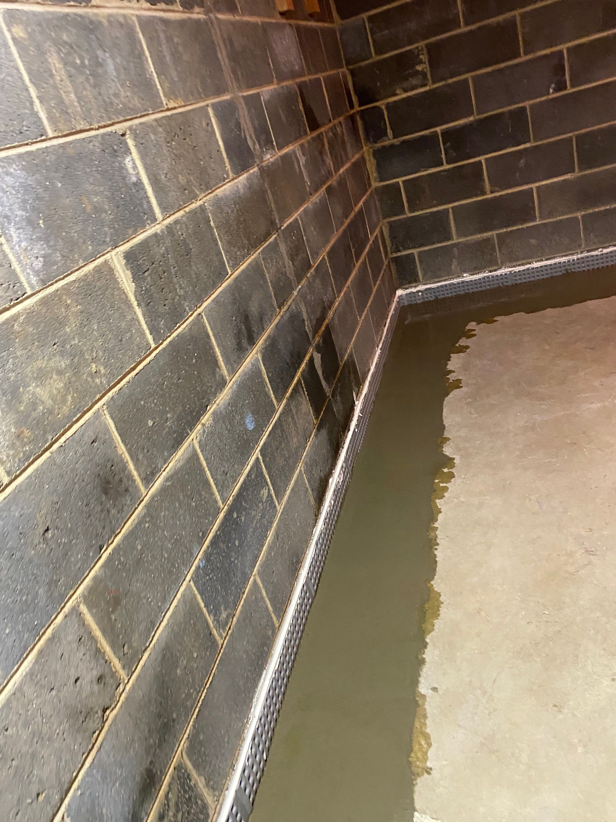 Interior French Drain in Bernardsville NJ by Pure Service Pro, LLC 