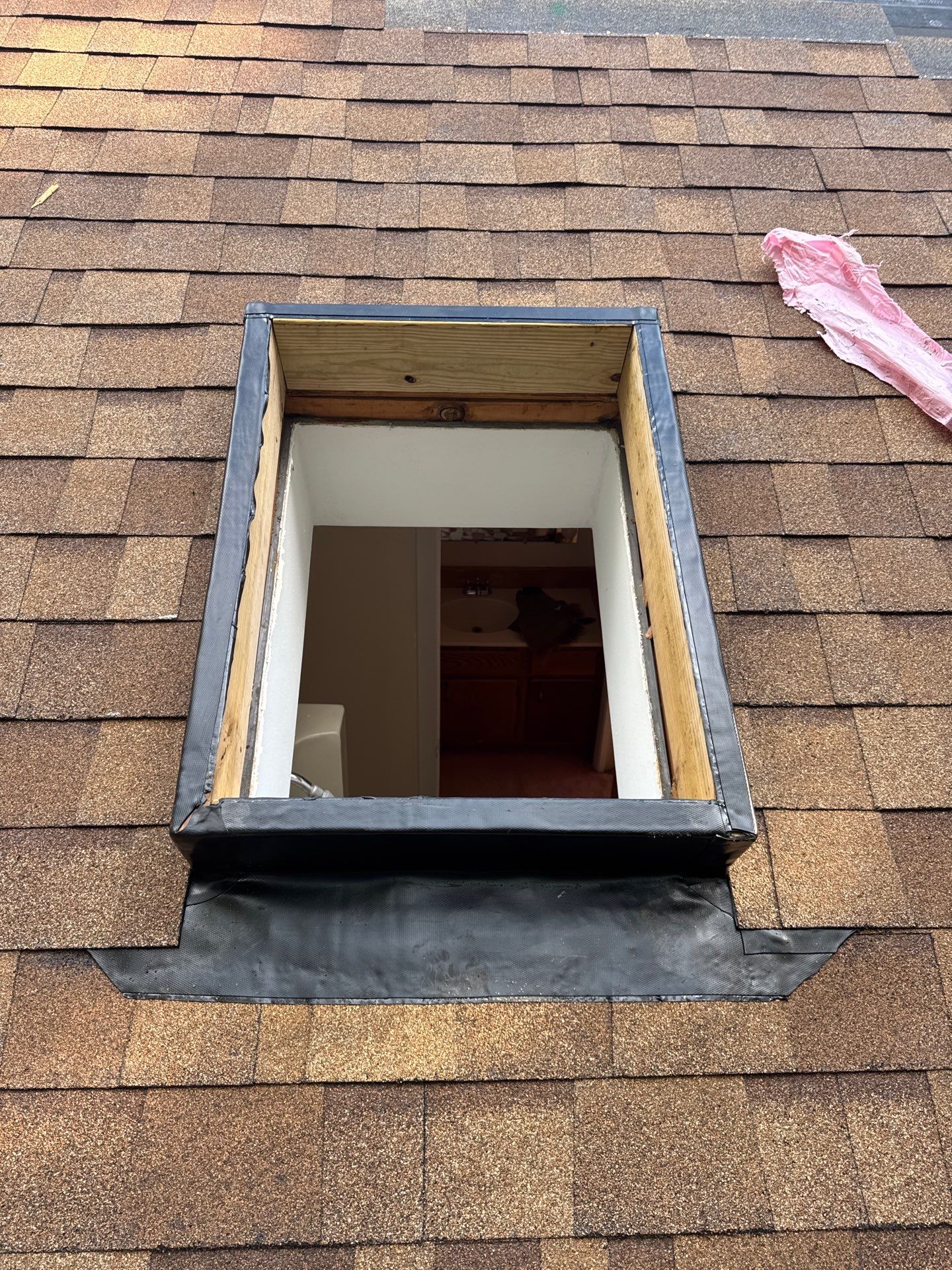 Roof Replacement & Skylight Installation in Bedford, MA by Mighty Dog Roofing of Greater Middlesex County