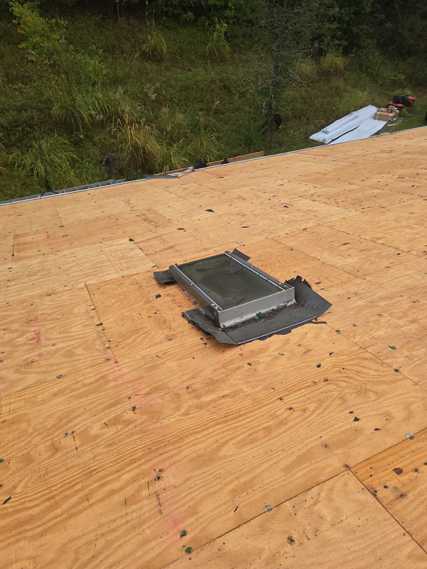 Residential Roofing Installation using Metal by Rainstoppers Roofing