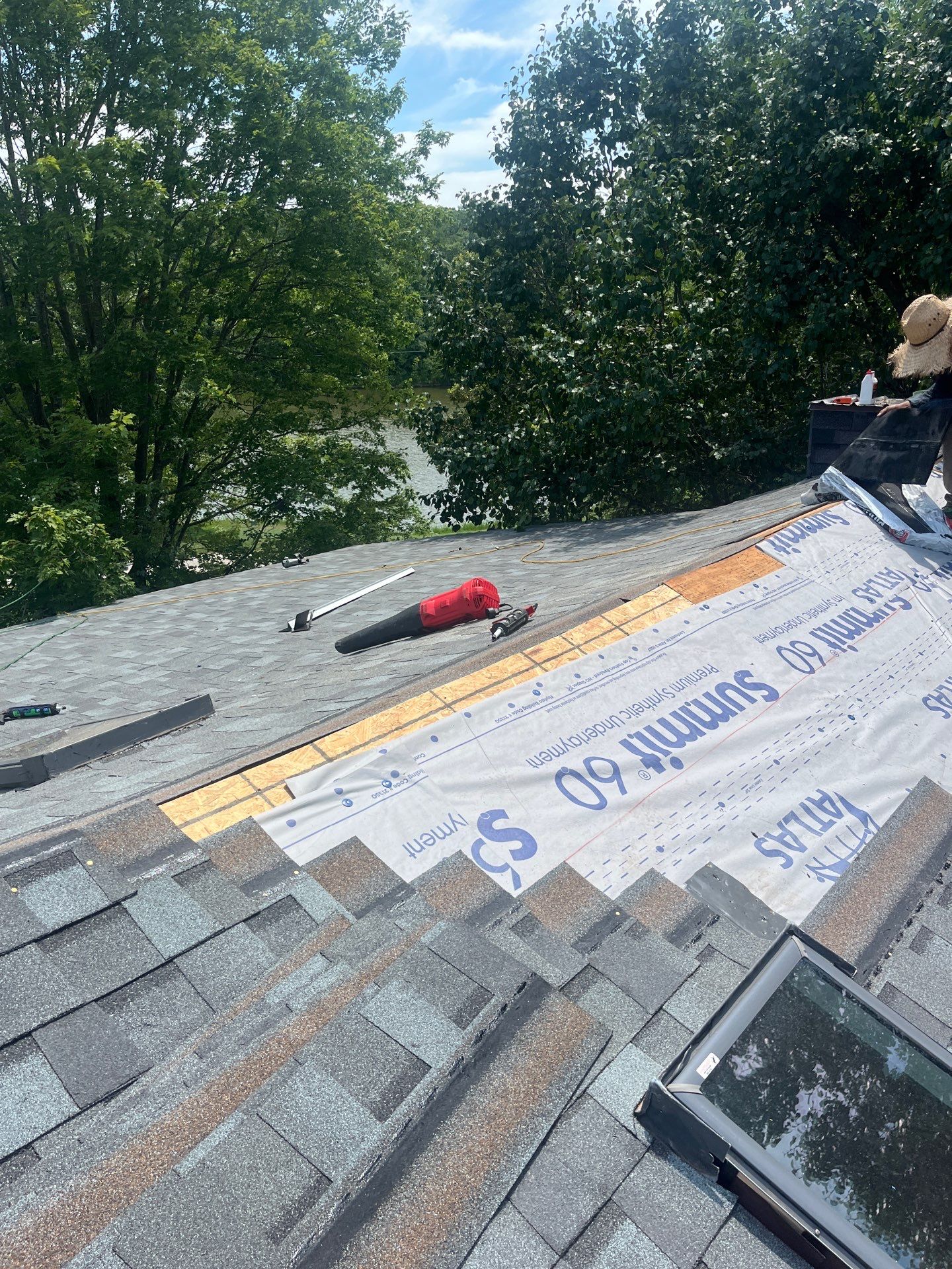 Residential Roofing Install - Atlas Pinnacle Pristine Shingles - Color Coastal Granite  by Titan Commercial & Residential Roofing 
