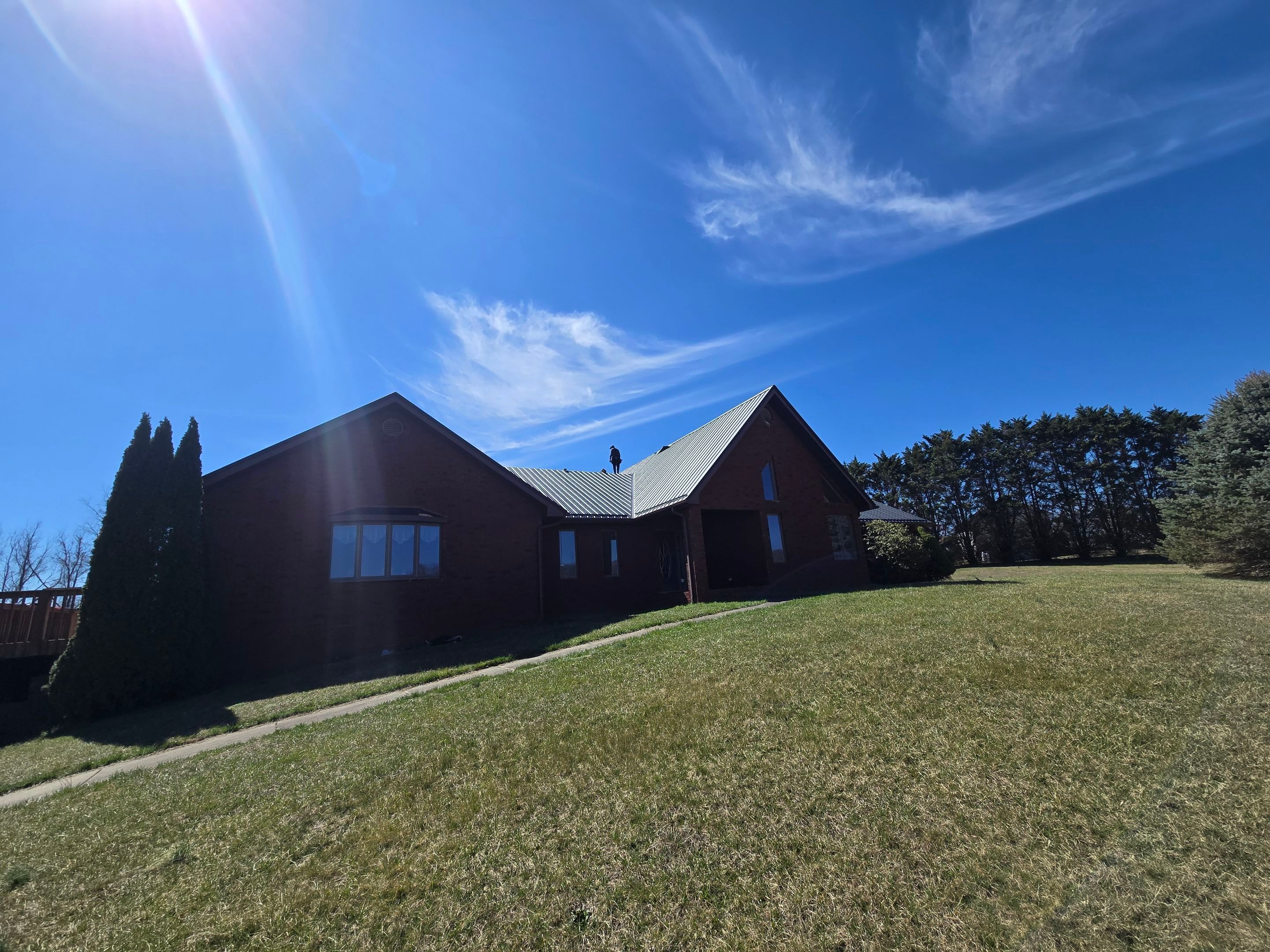 Black Frost 26 Gauge by Omnia Roofing