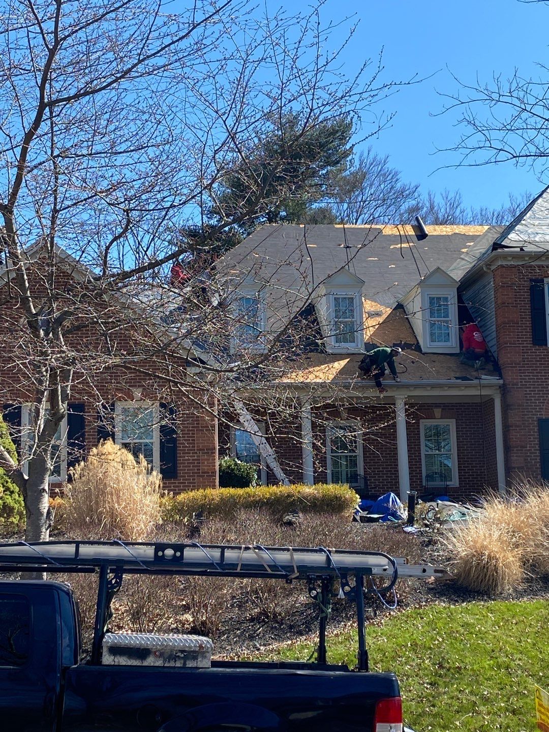 New Roof Installation & New Gutters and downspouts  by Alpha Design Services