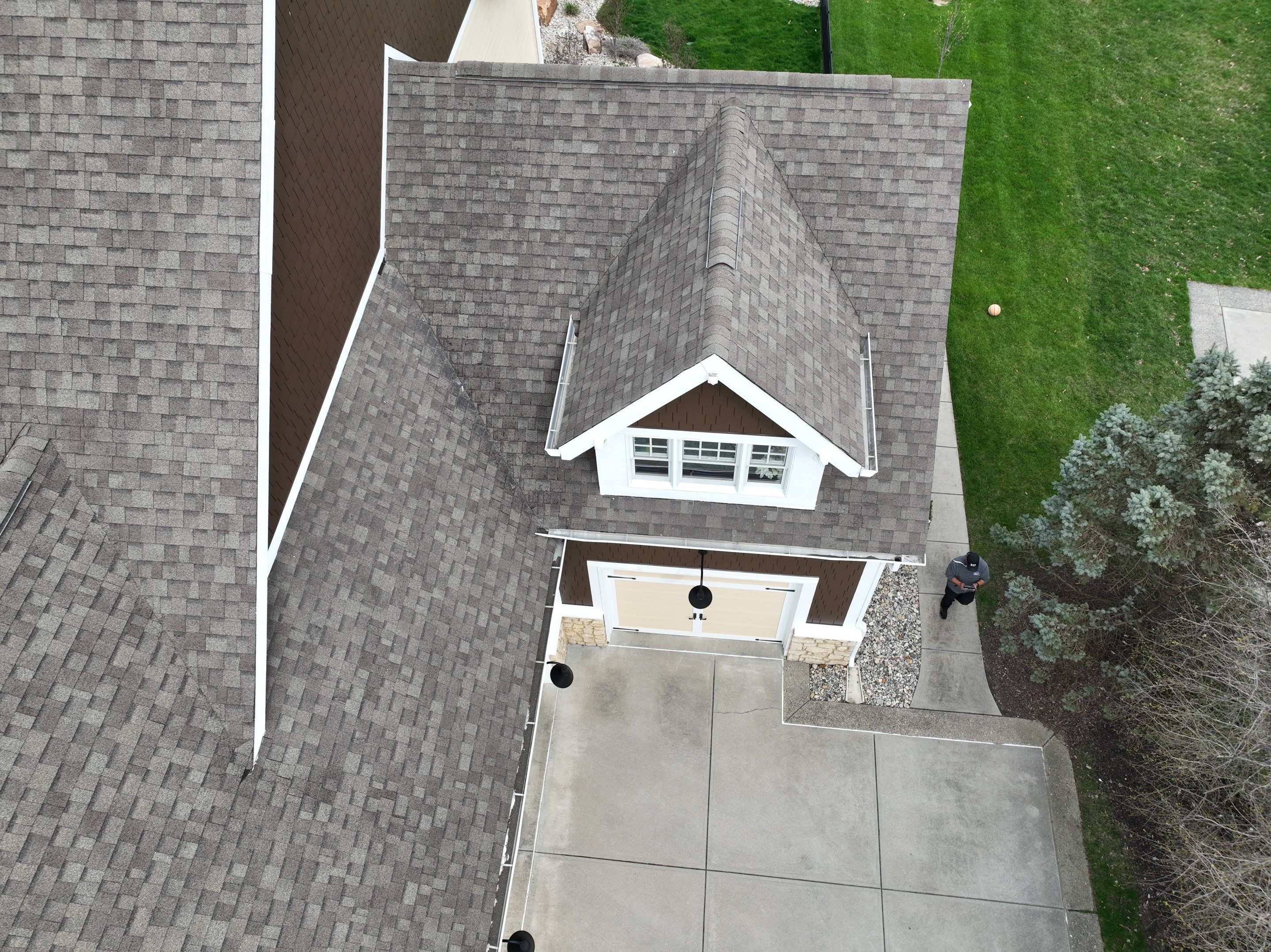 Roof Damage using Owens Corning Duration Storm by 317 Roofing & Restorations