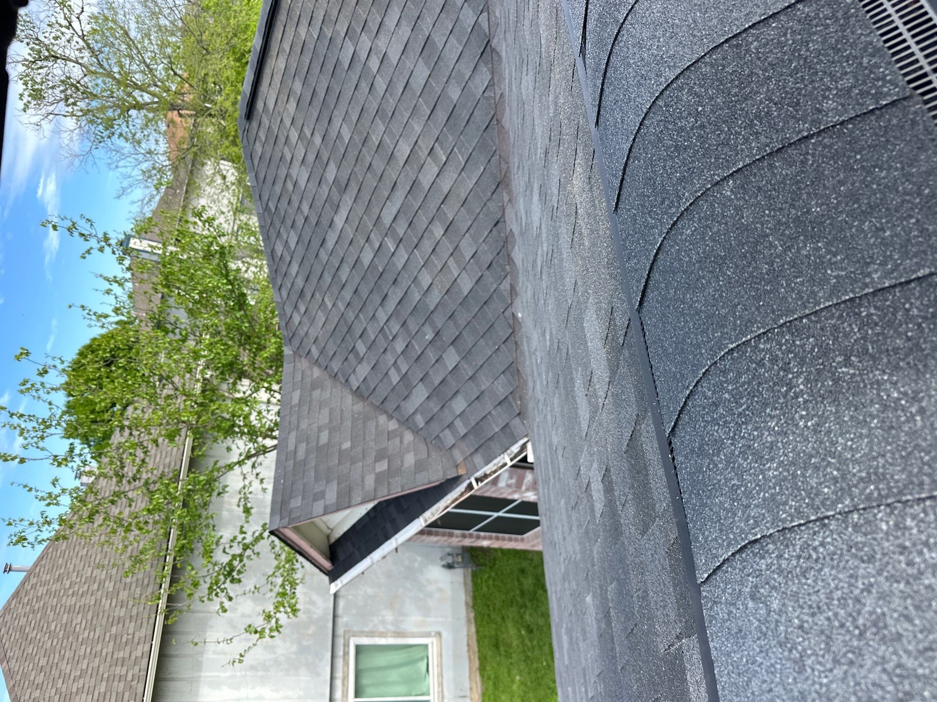 Residential Roofing Installation Owens Corning Oakridge Onyx Black by DeZign Roofing & Exteriors