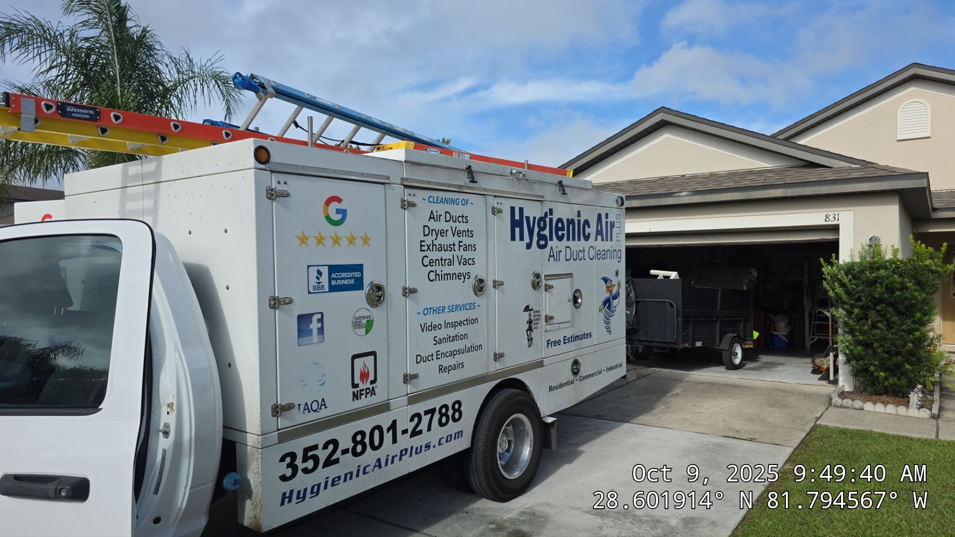 Air Duct and Dryer Vent Cleaning in Groveland by Hygienic Air, Inc