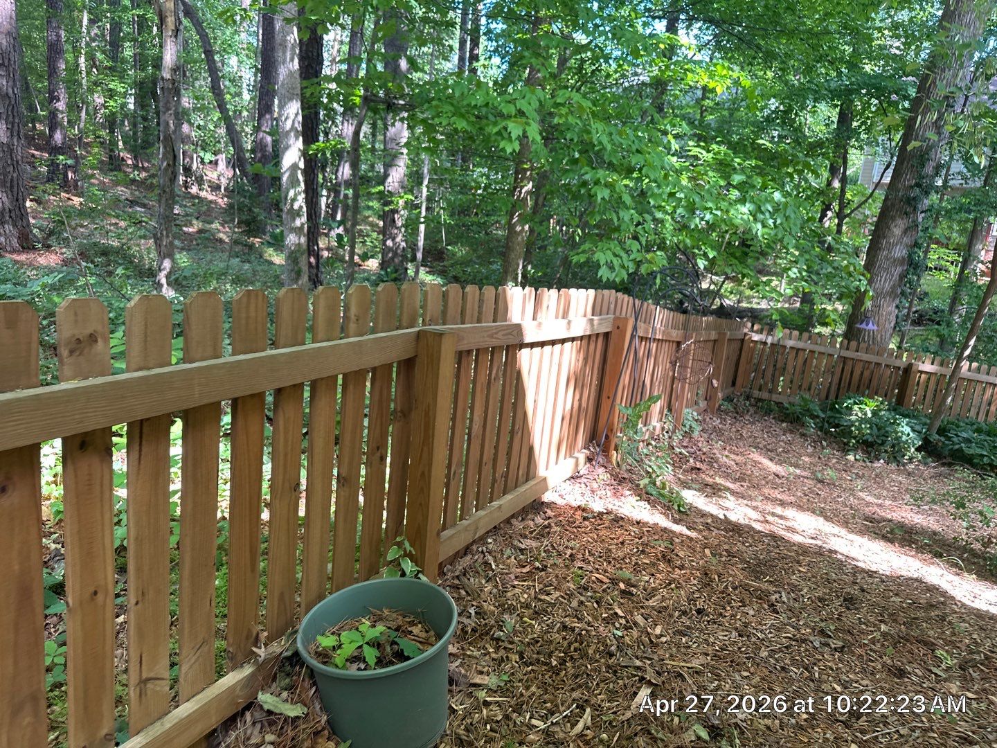 Fence using Wood Sealant by DuraSeal
