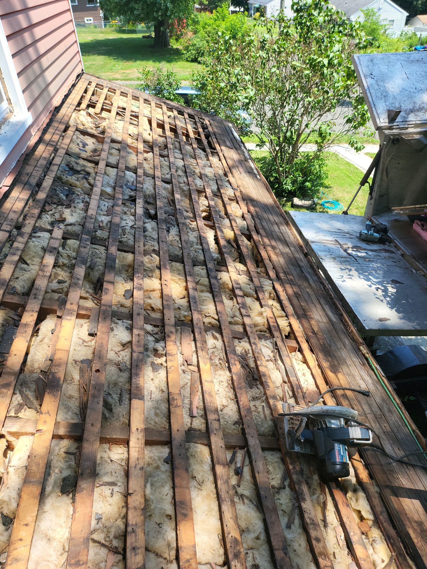 Residential Roofing Installation using Owens Corning Duration Sand Castle by A Plus Exterior