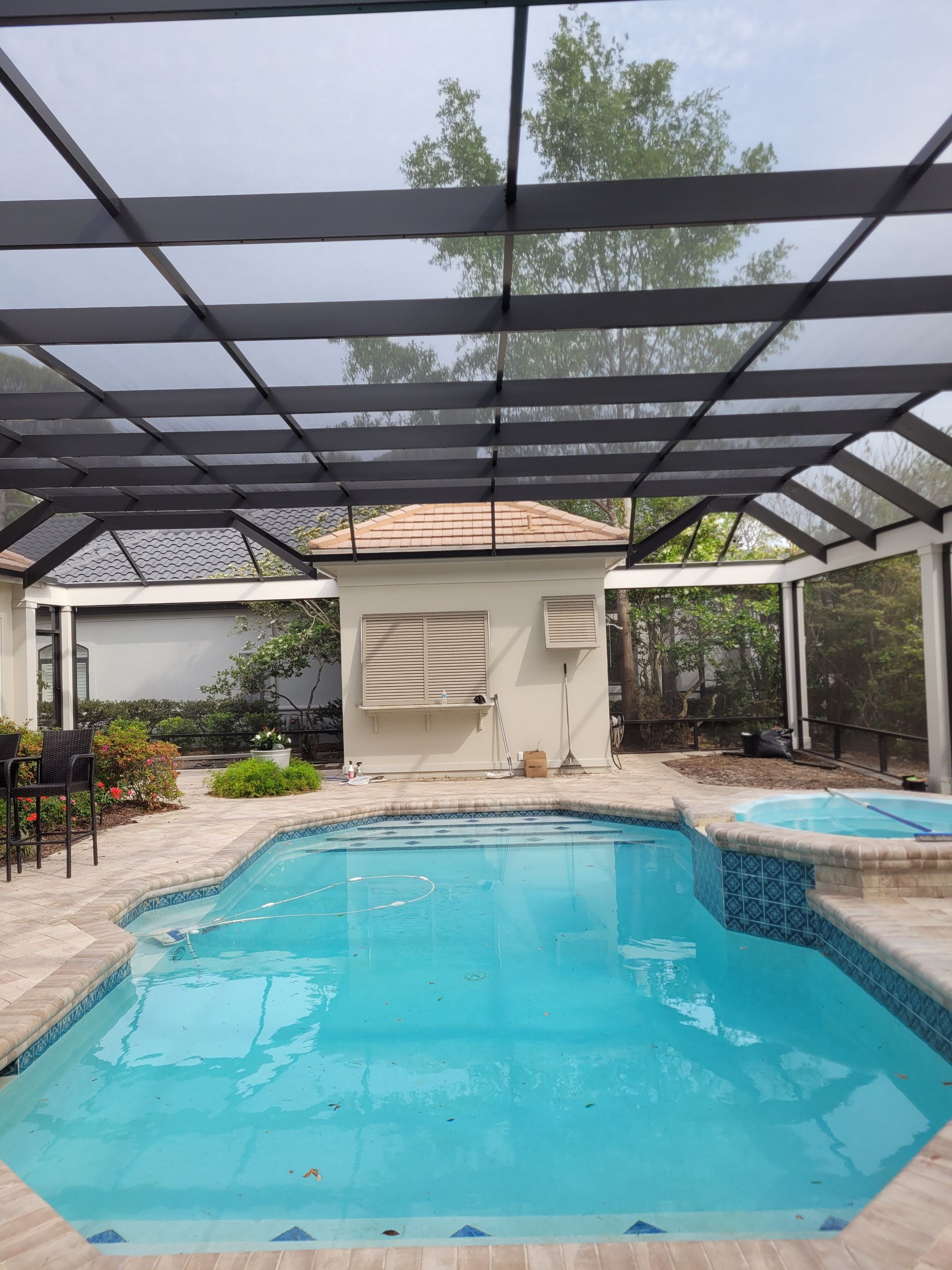 Pool Cover Oasis in Destin by Titan Sunrooms