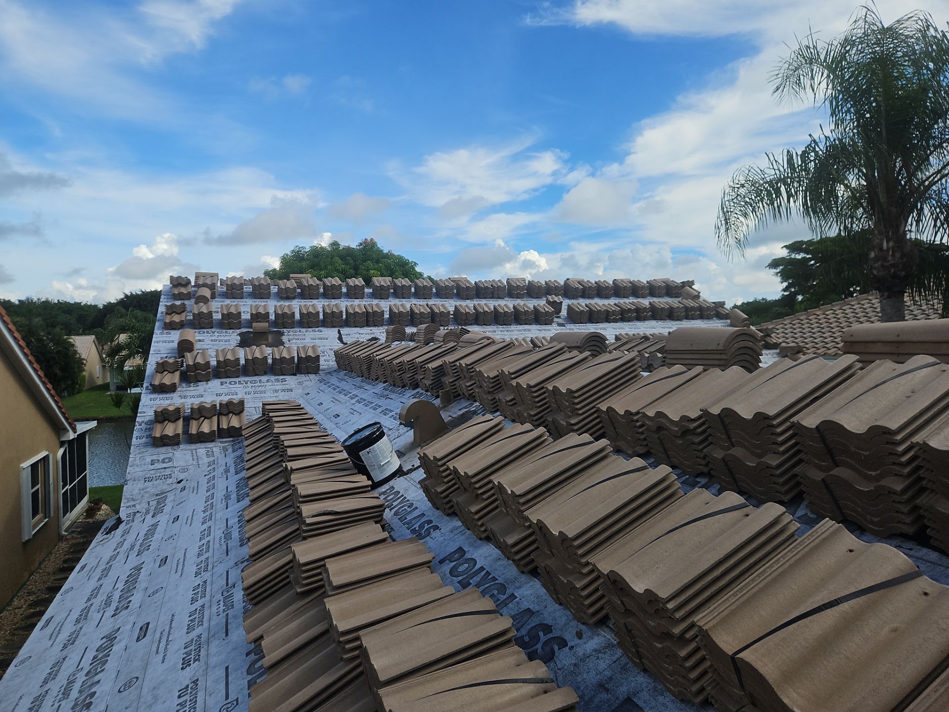 Residential Roofing Installation using WestLake Roofing Tile by BLUES BROTHERS ROOFING