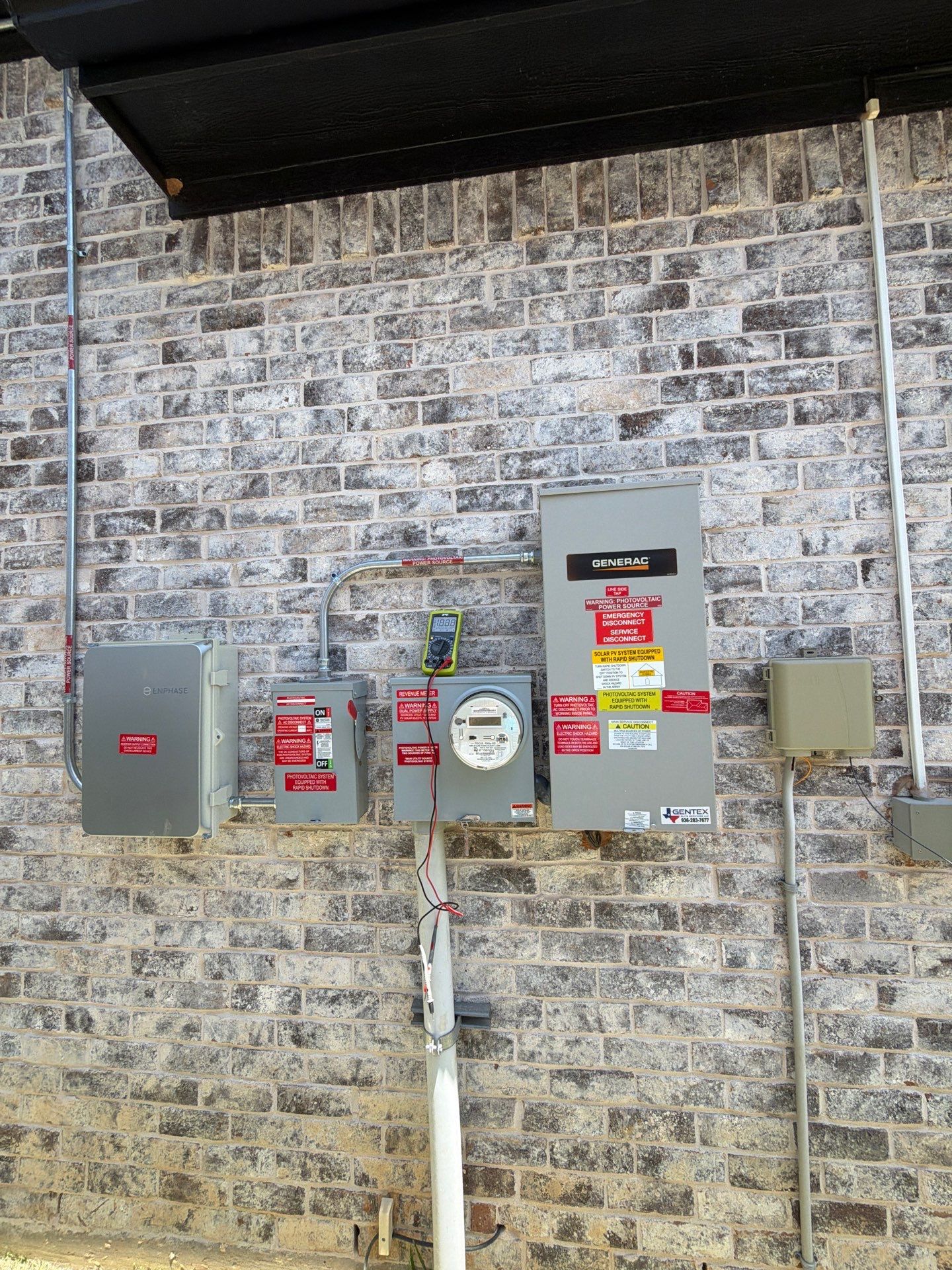 Residential Generac Standby Generator Installation in Conroe, Texas by GenTex Elite Services