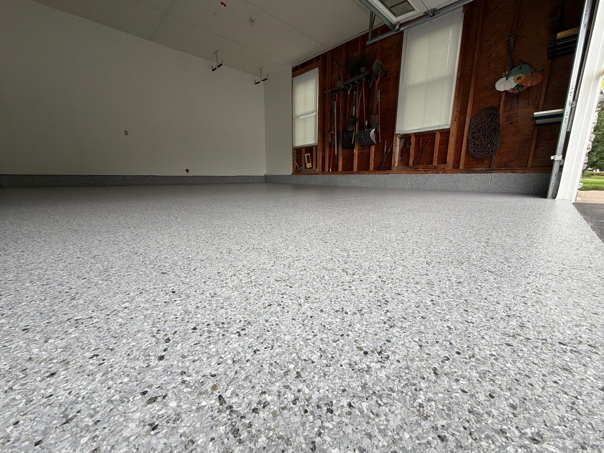 Vintage Silverado Garage Coating by NG Masonry & Construction LLC