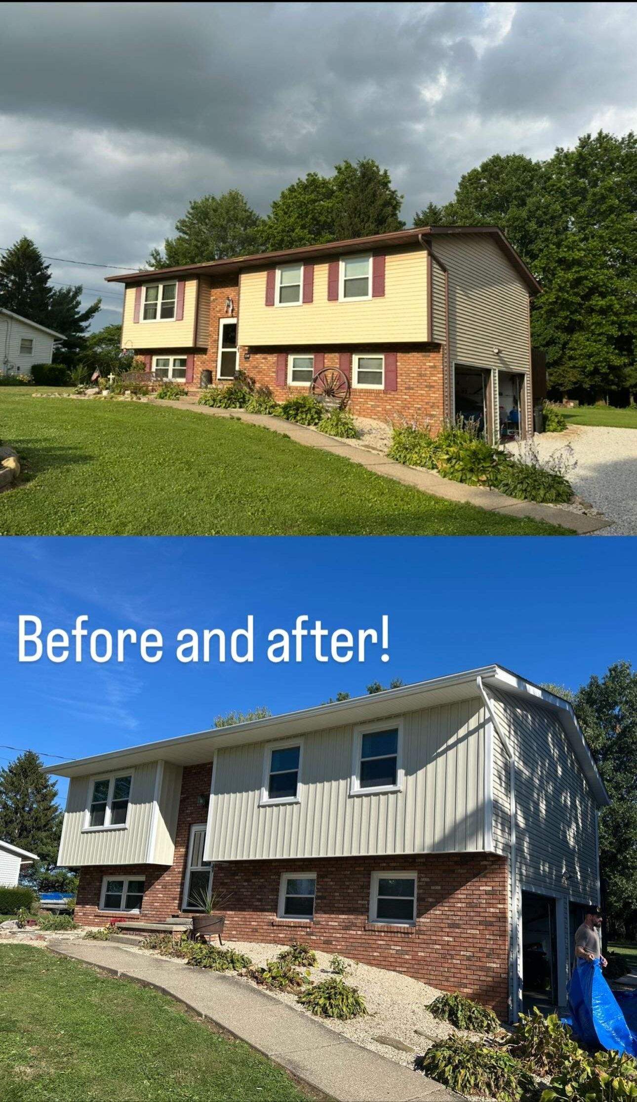 The Desert Rose Dream: Roof & Board-and-Batten Makeover by Cornerstone Roofing And Siding