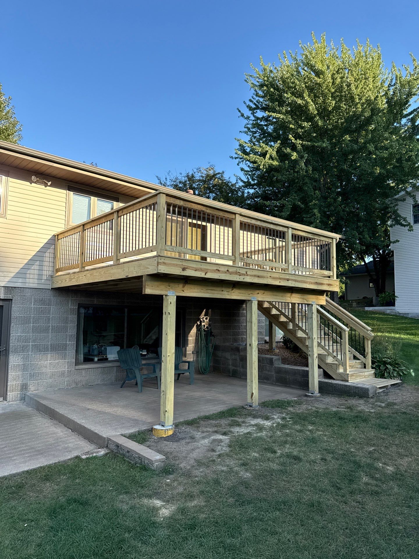 Deck Replacement by Zablocki Roofing & Exteriors