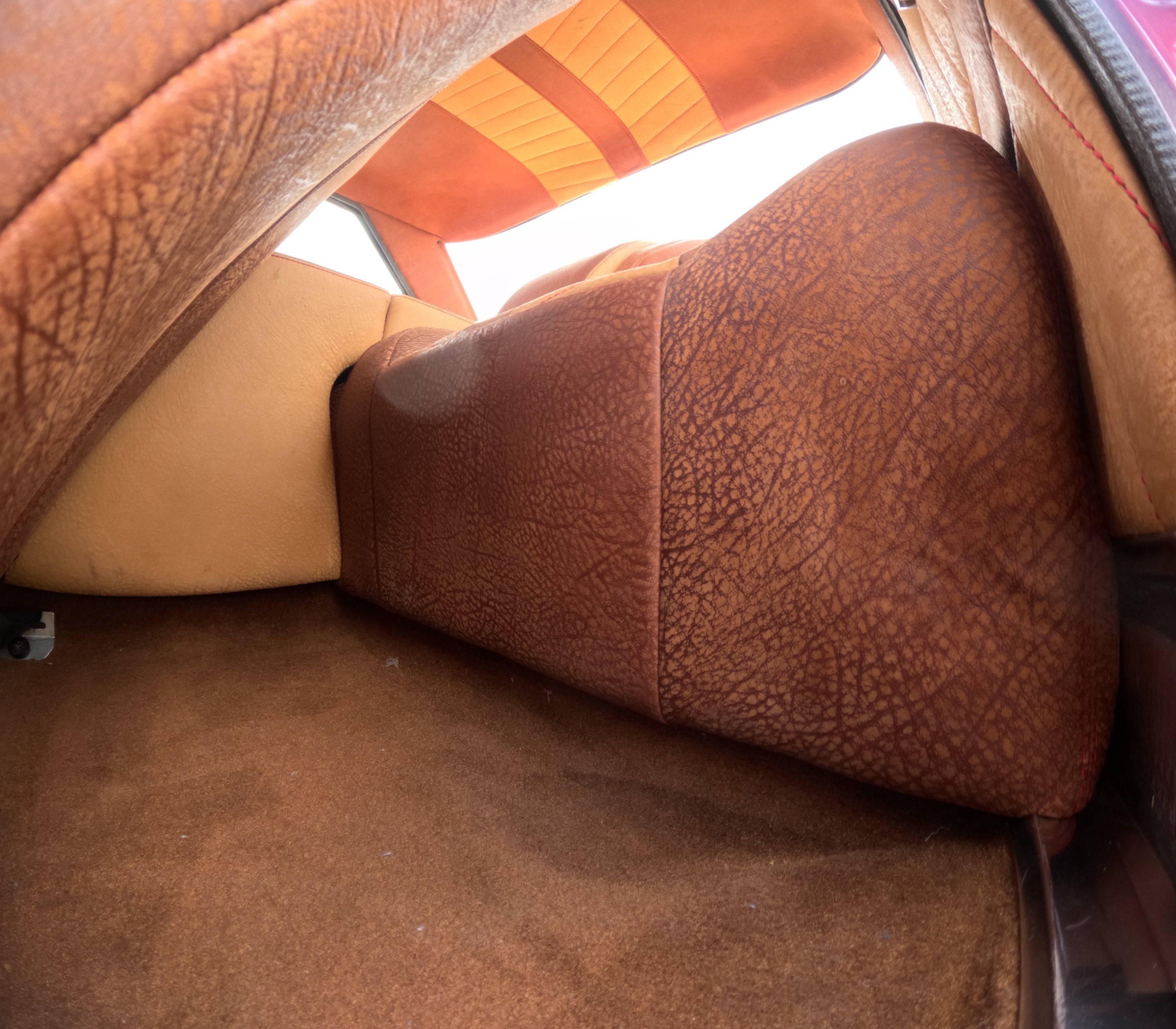 1963 Nova SS Custom Leather Interior  by Rocky Mountain Upholstery Co