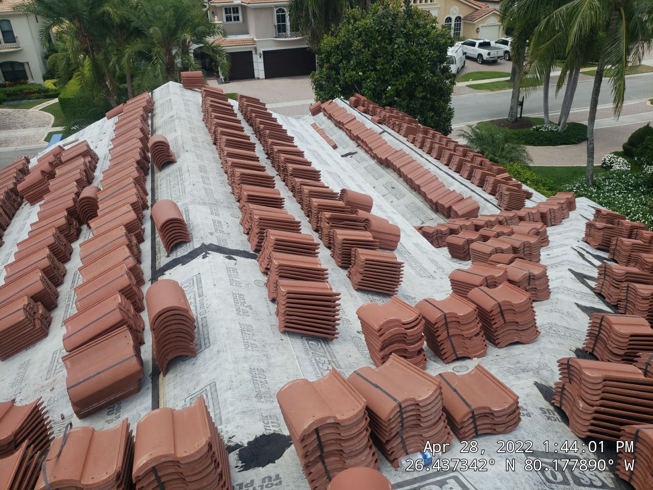 Residential Roofing Installation using Eagle Roofing Tile by BLUES BROTHERS ROOFING