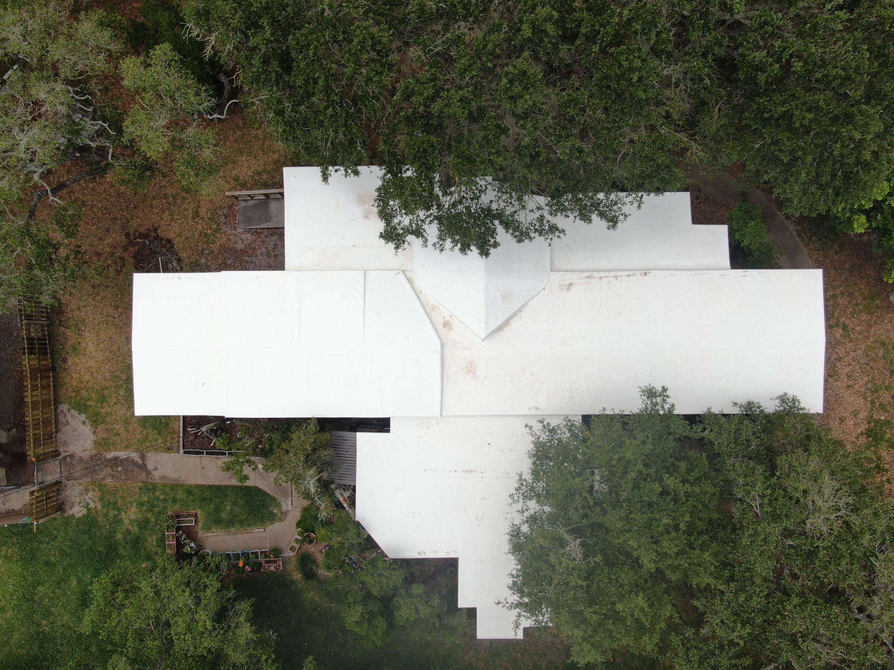 Cartoon Roof turned TPO Elegant by Bayfront Roofing and Construction