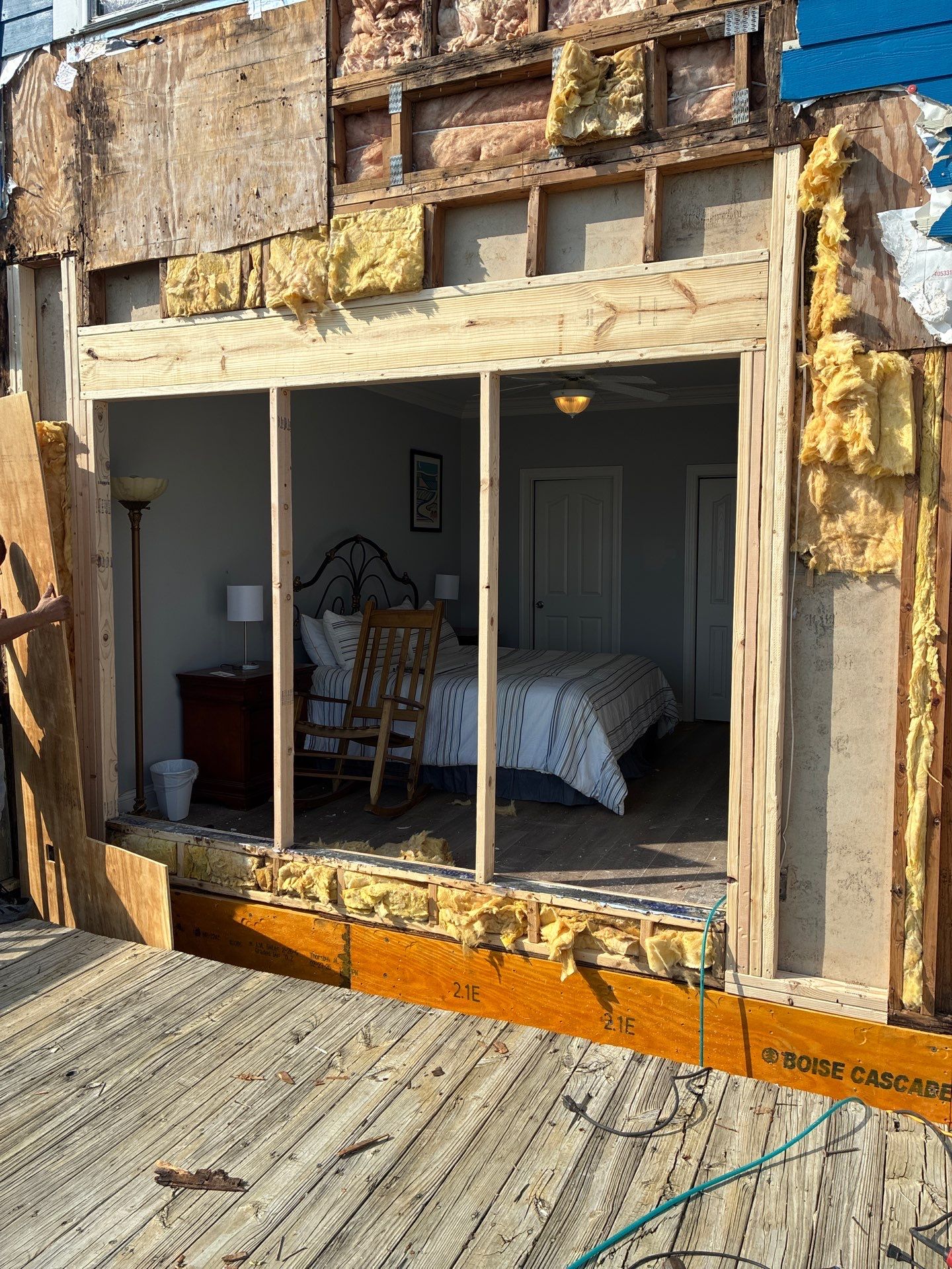 Oceanfront Structural Repair and Exterior Rebuild in Oak Island NC | RGR Construction and Roofing, LLC by RGR Construction and Roofing, LLC