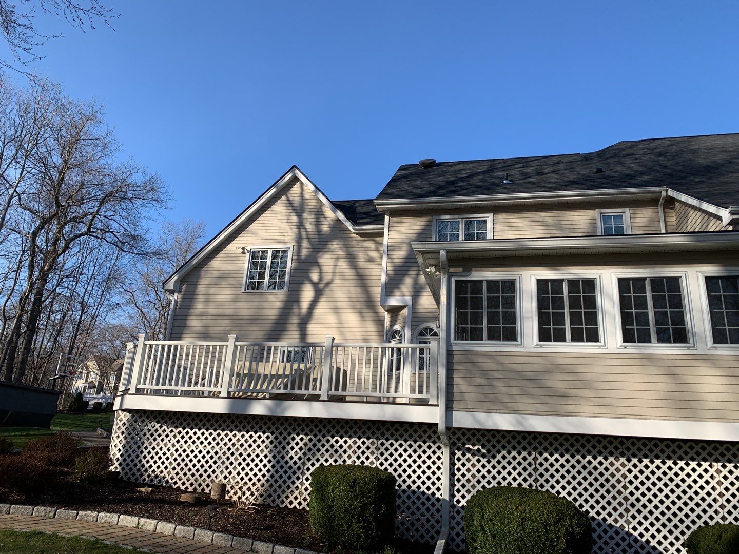 Residential Roofing Installation using Owens Corning TruDefinition Onyx Black by A Plus Exterior