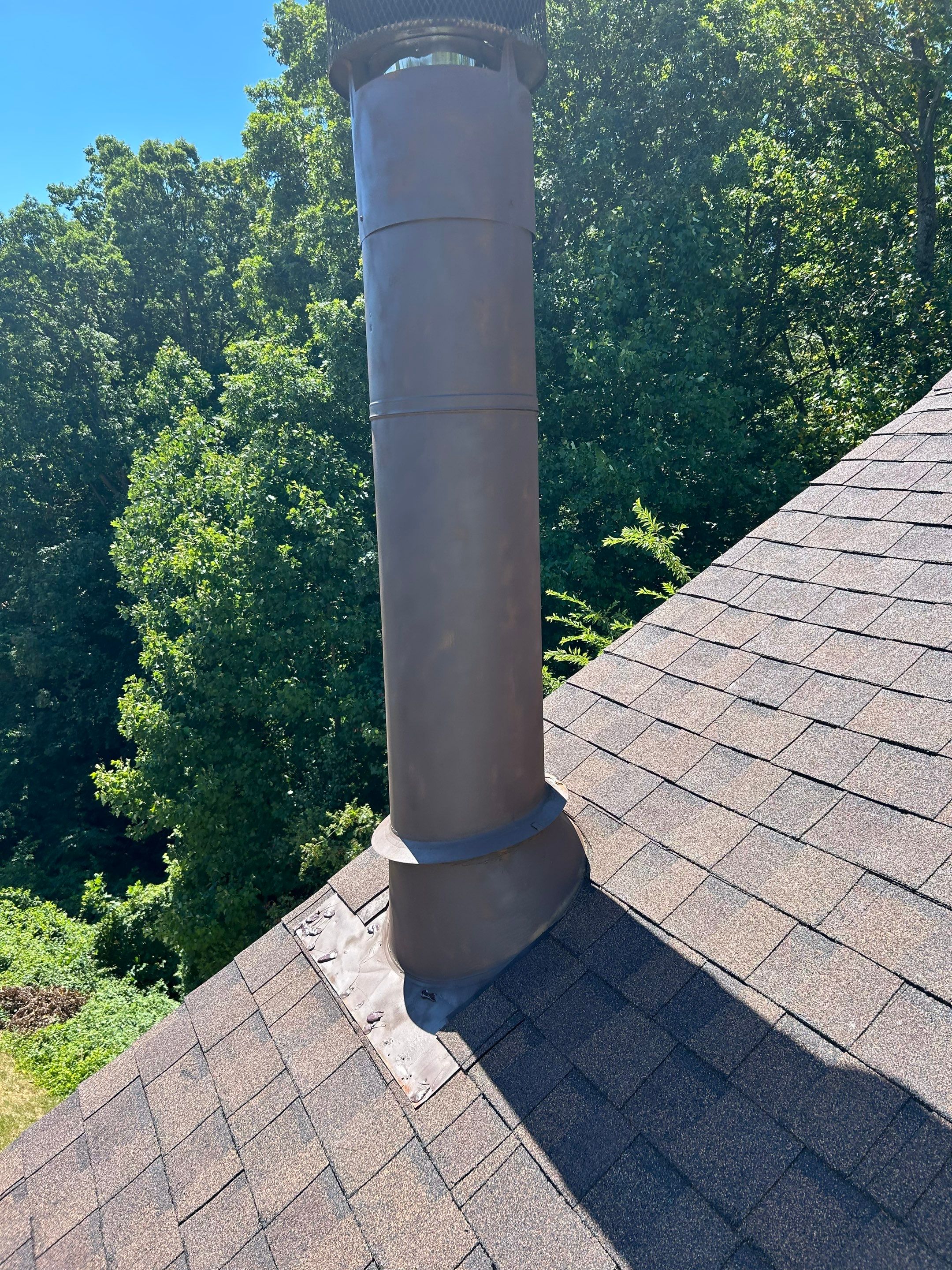 Montclair: Roof Installation with CertainTeed Landmark Designer Shingles in Burnt Sienna by RM Banning, Inc.