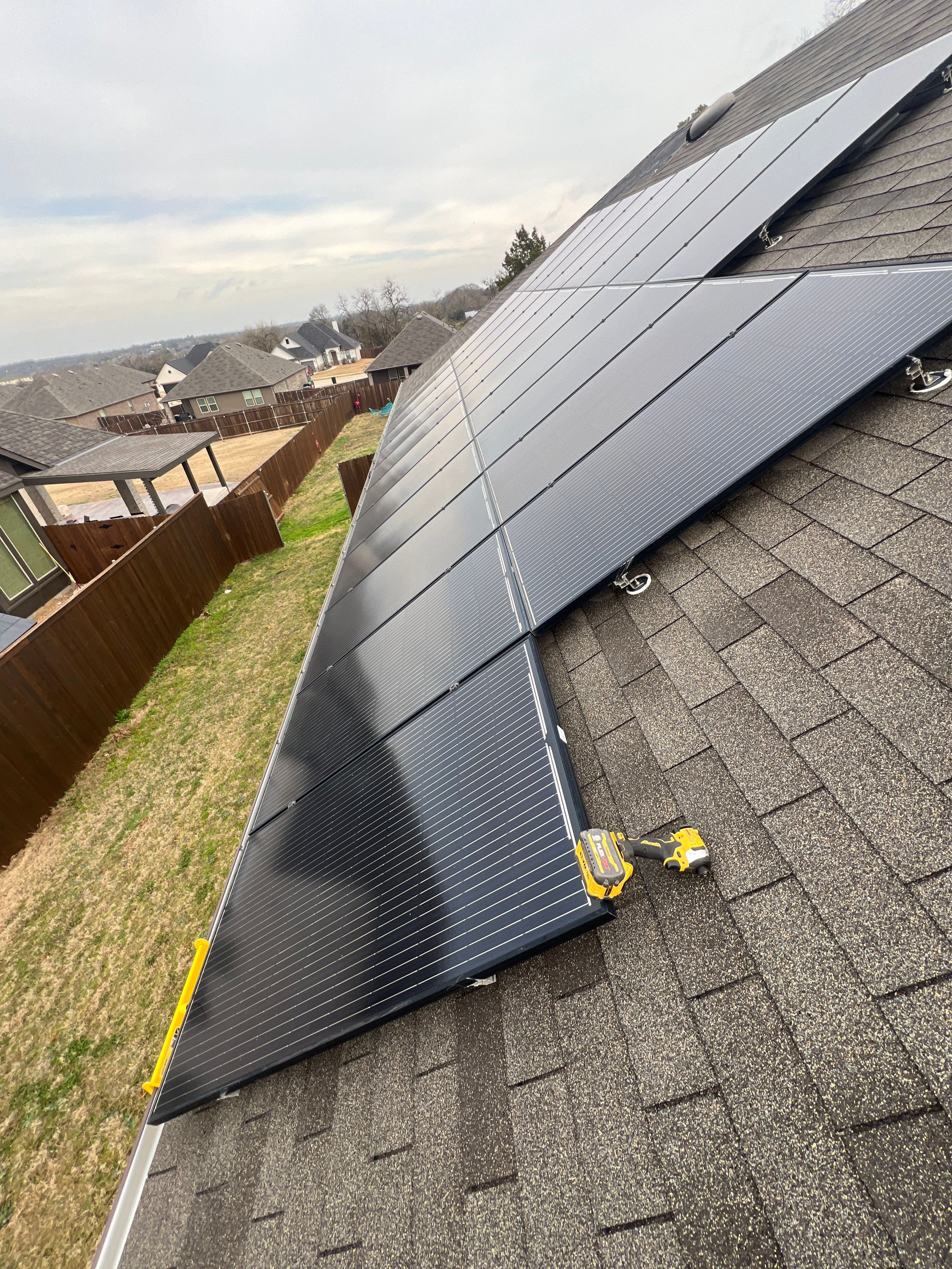 29 Panel D&R in Pilot Point Tx by Sunaura Solar