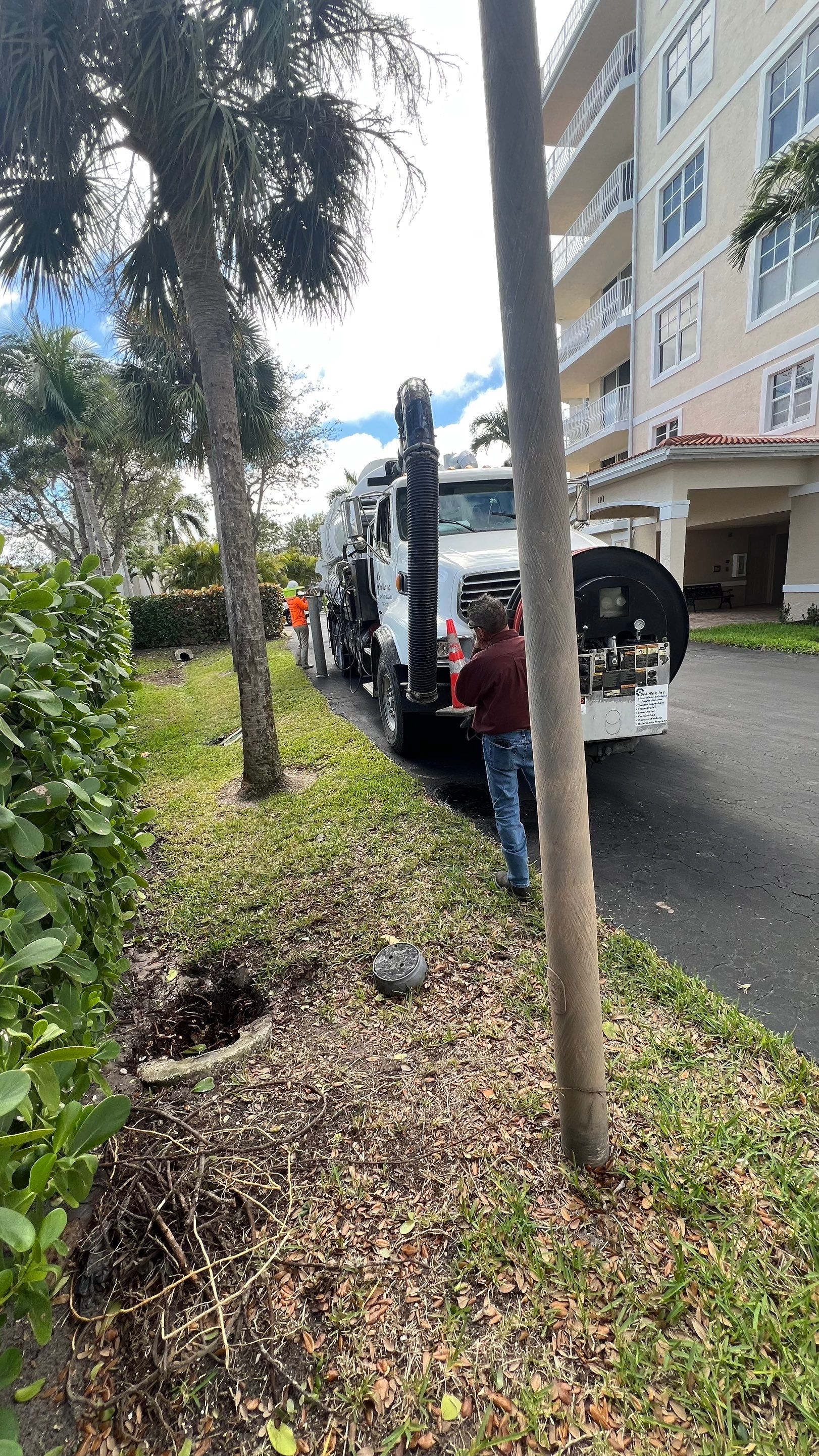 Condo Complex Stormwater System Maintenance by Don Mar, Inc. Storm Water Solutions