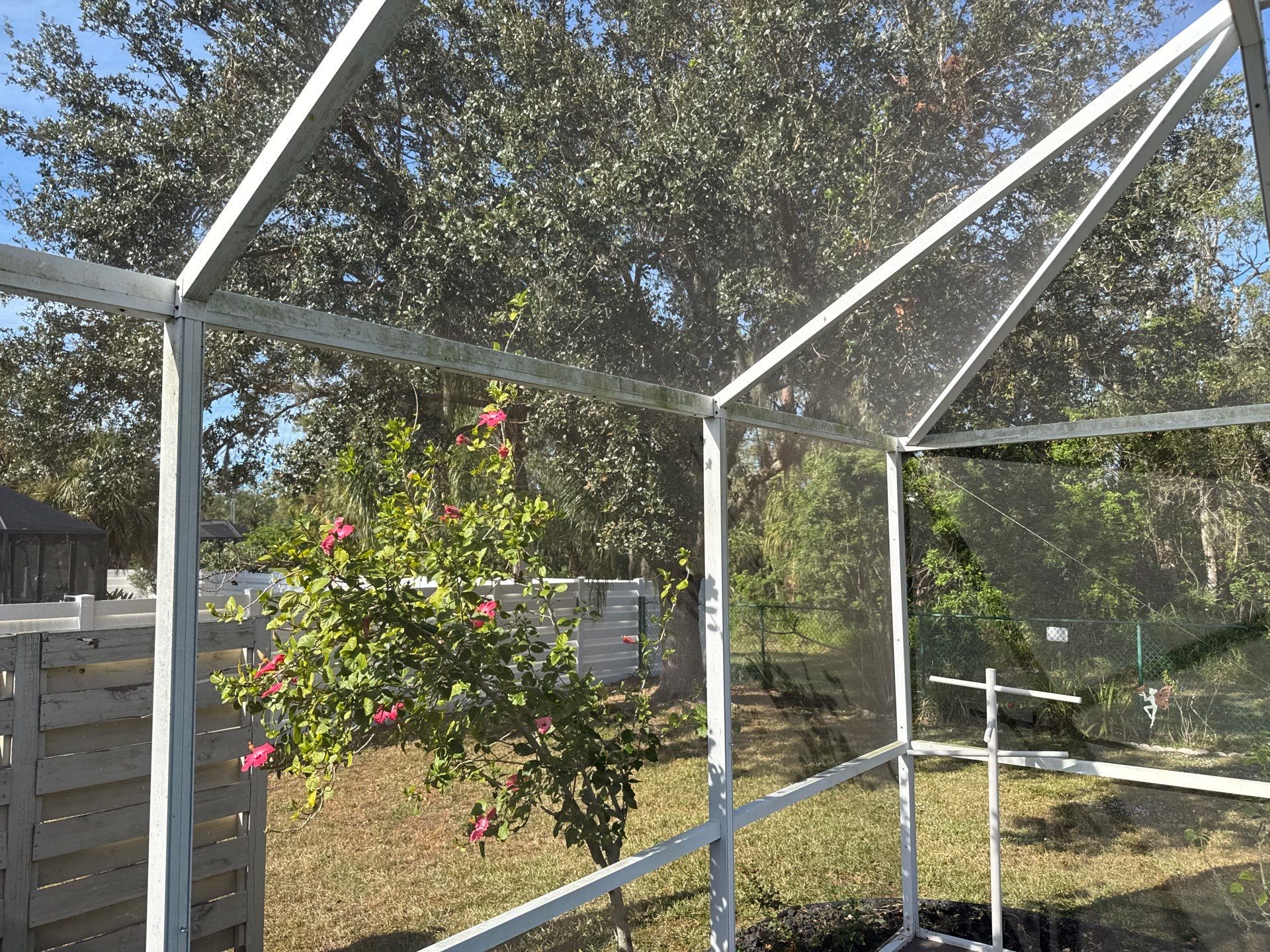 Driveway, Sidewalk, Street Curbing & Pool Screen Enclosure Cleaning in Regency Oaks, Palmetto, FL | Sunshine AquaWash by Sunshine AquaWash