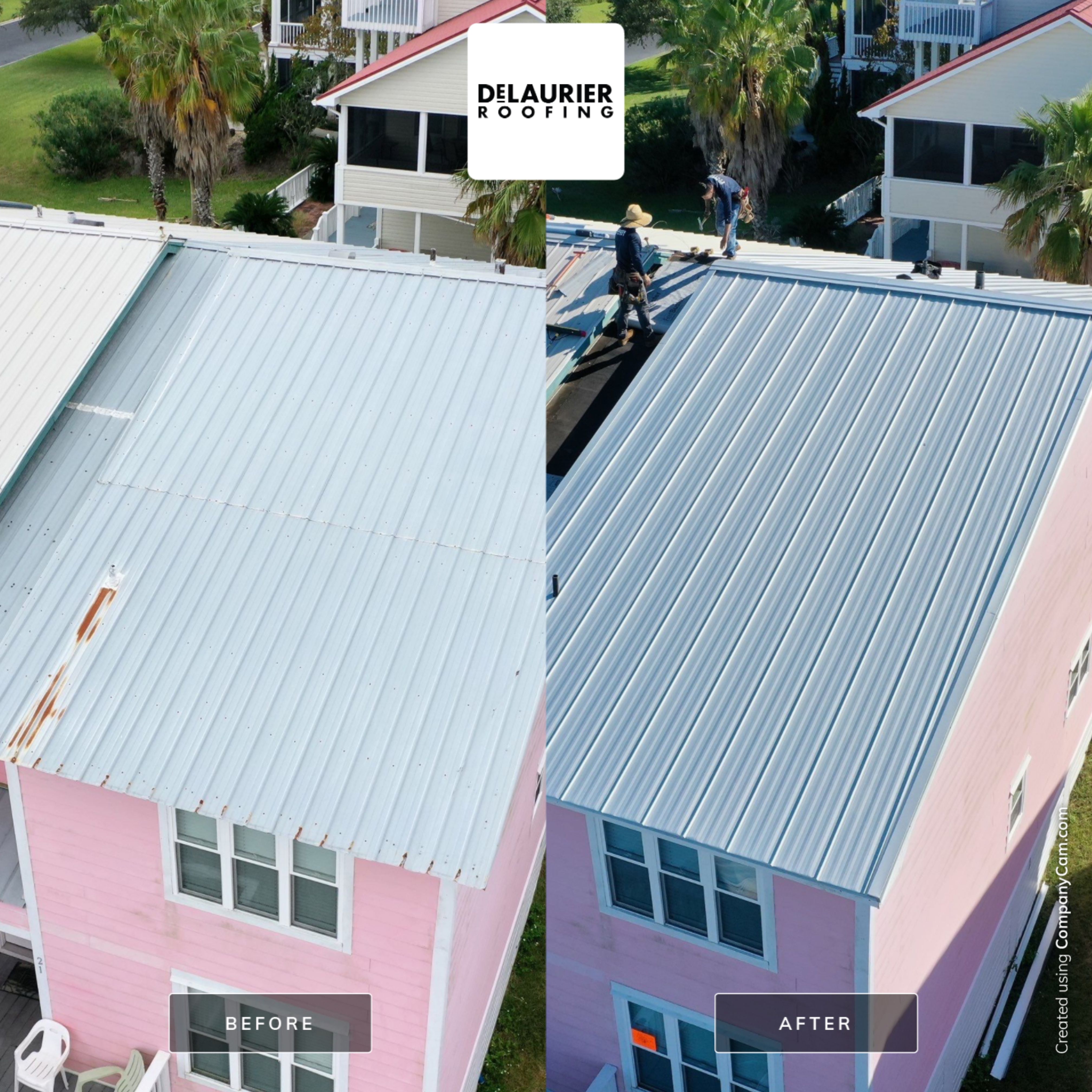 Standing Seam Metal by Rainstoppers Roofing