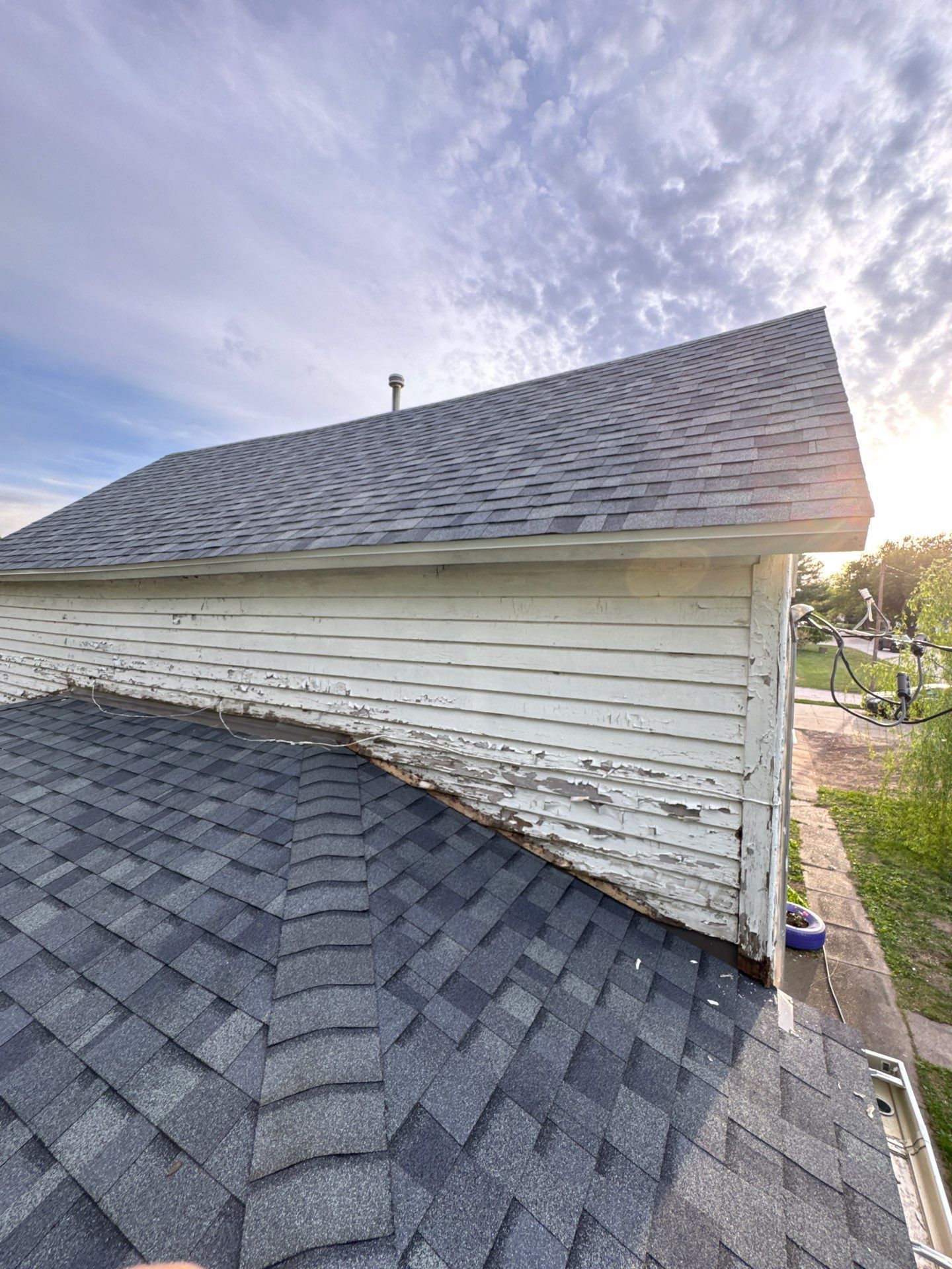 Roof Replacement with Structural Repairs in West Point, NE by Crows Roofing LLC