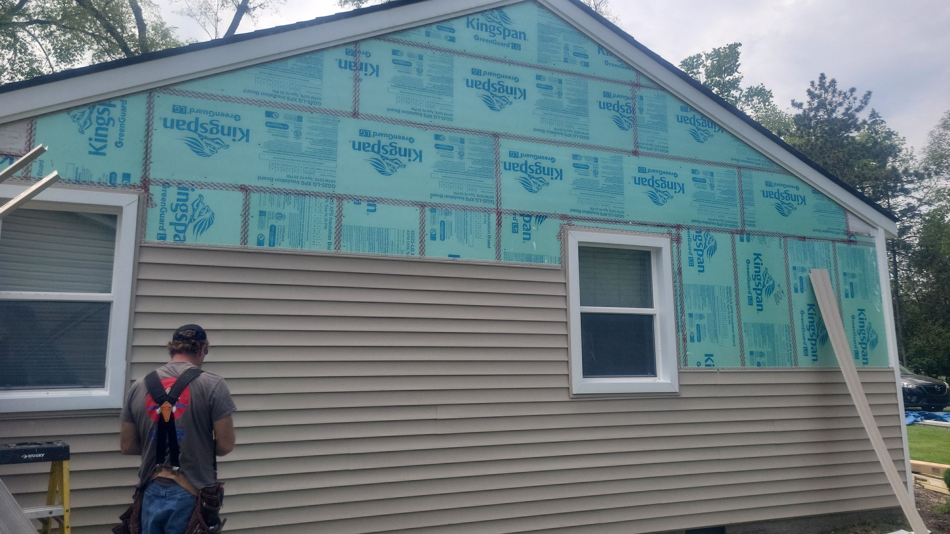 Siding Replacement using Certainteed Classic Restoration D4 by 180 Contractors