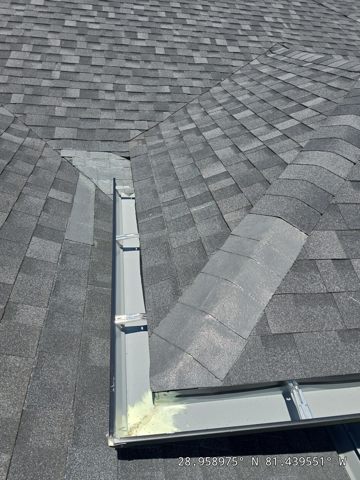 GAF Asphalt Shingle Roof Replacement with Skylight in Eustis by Fortified Roofing Solutions Corp.