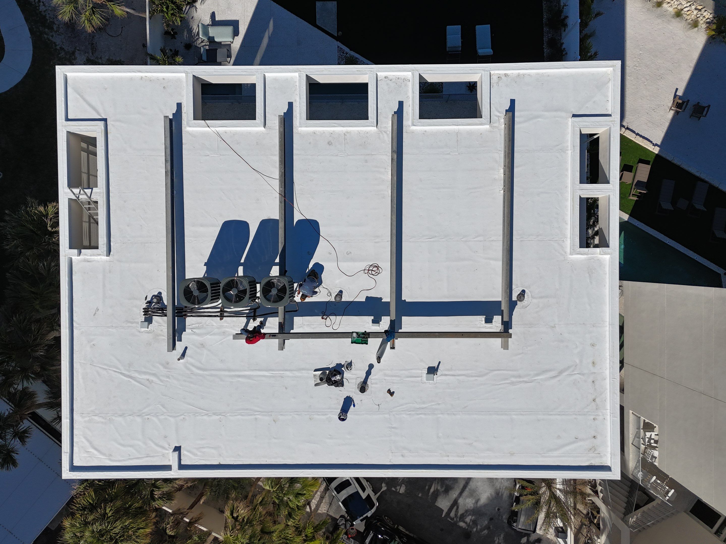 GAF EverGuard® TPO Roof Replacement – Siesta Key, FL by Steadfast Roofing