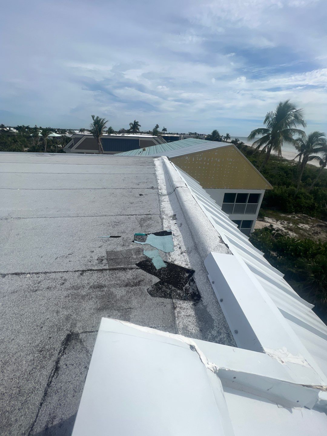Sanibel Island Commercial Roof Inspection by Four Peaks Roofing
