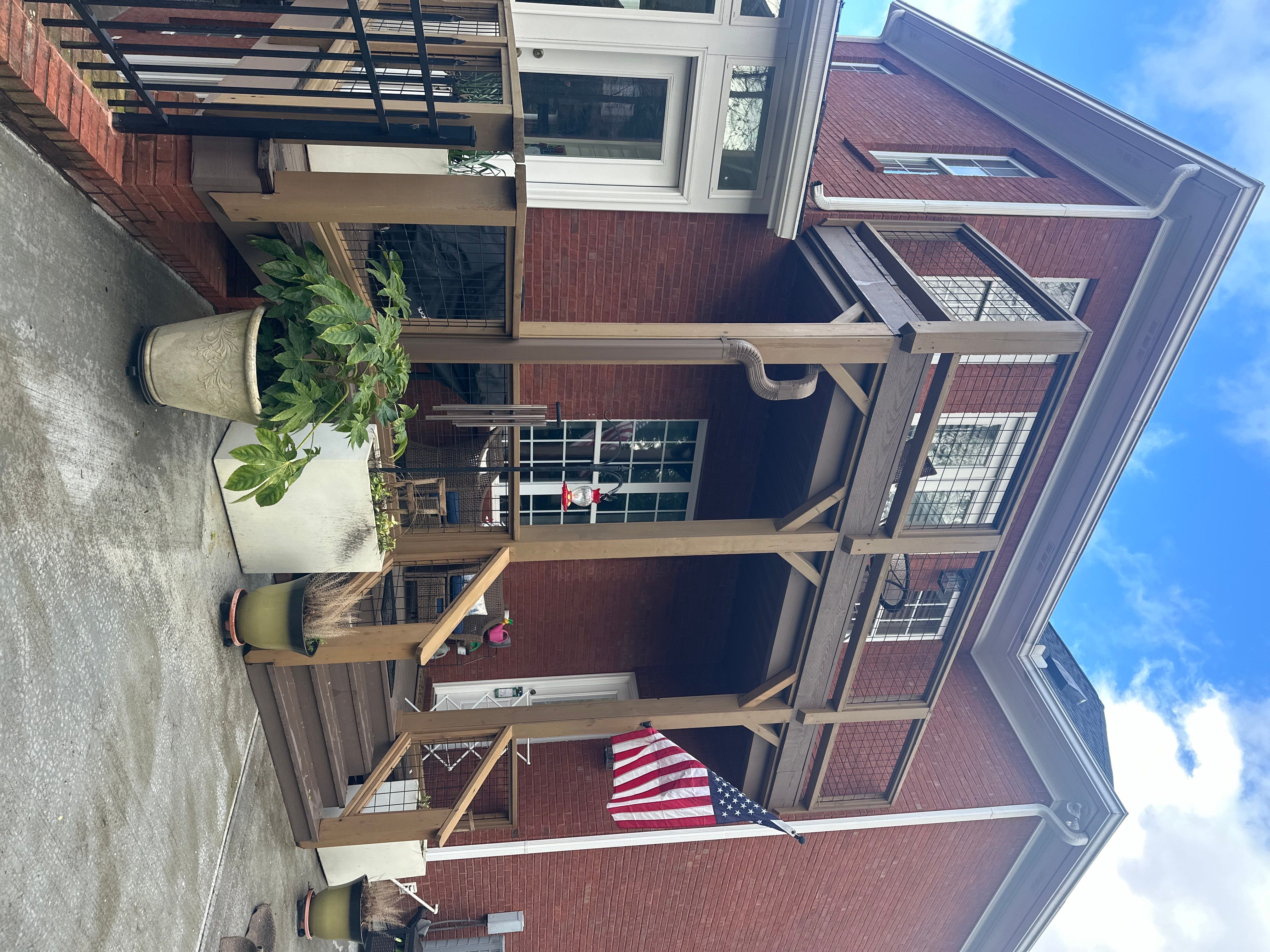 Lawrenceville, GA Deck Resurface using Deckorators Voyage Series with Timbertech LED Riser Lights by Nelson Exteriors
