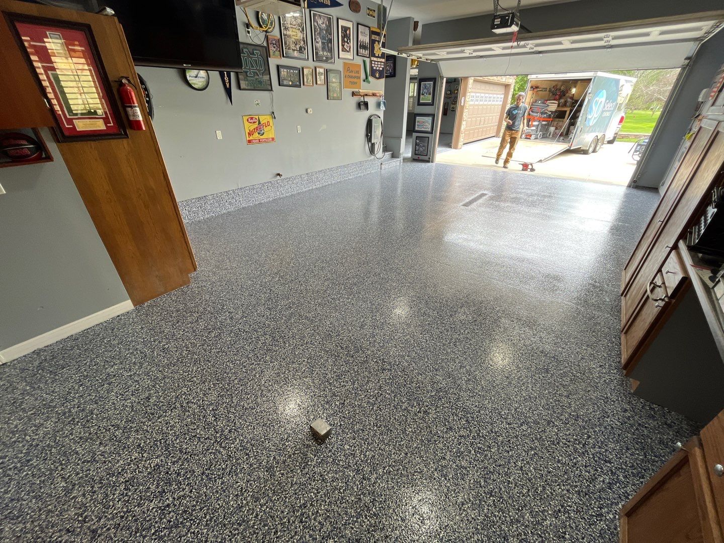 Garage using Orbit by Select Painting, Coatings & Garage Cabinets