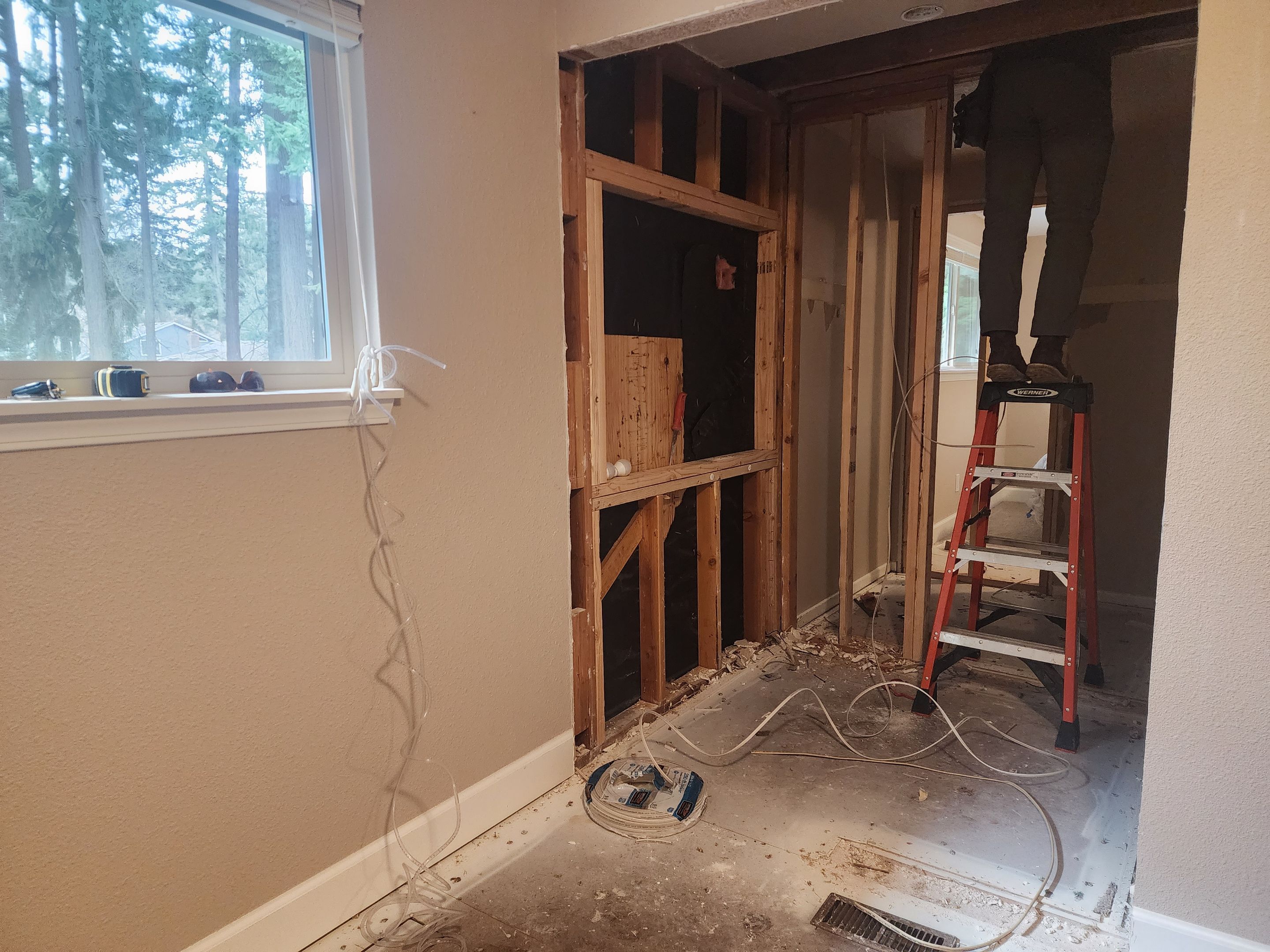 Large remodel by Hawthorne General Construction