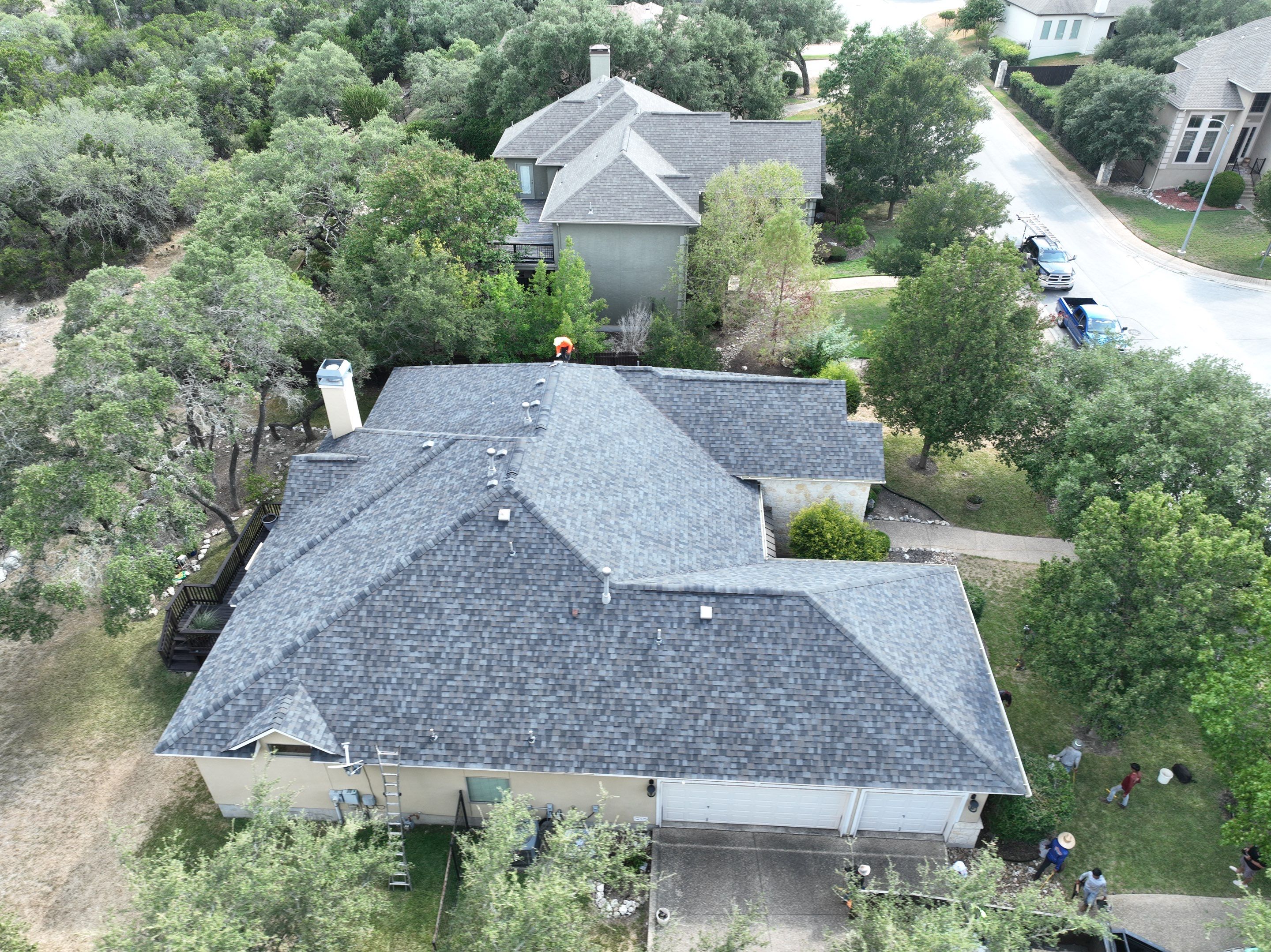 Residential Roof Replacement using Owens Corning Duration Designer 30 Year Laminate Shingle  by Premier Roofing and Contracting