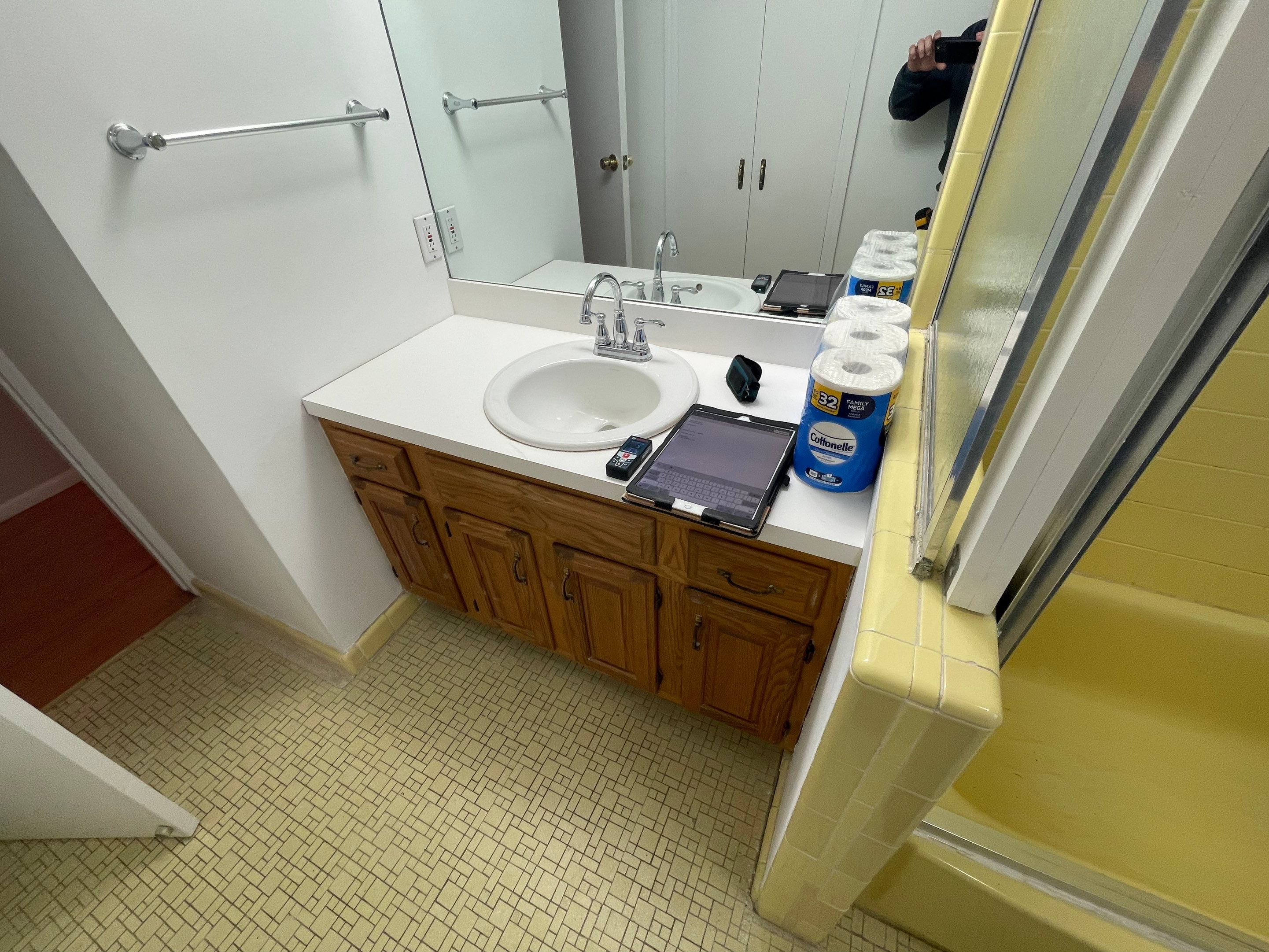 Bathroom Remodel using Tile by Home Concepts Construction