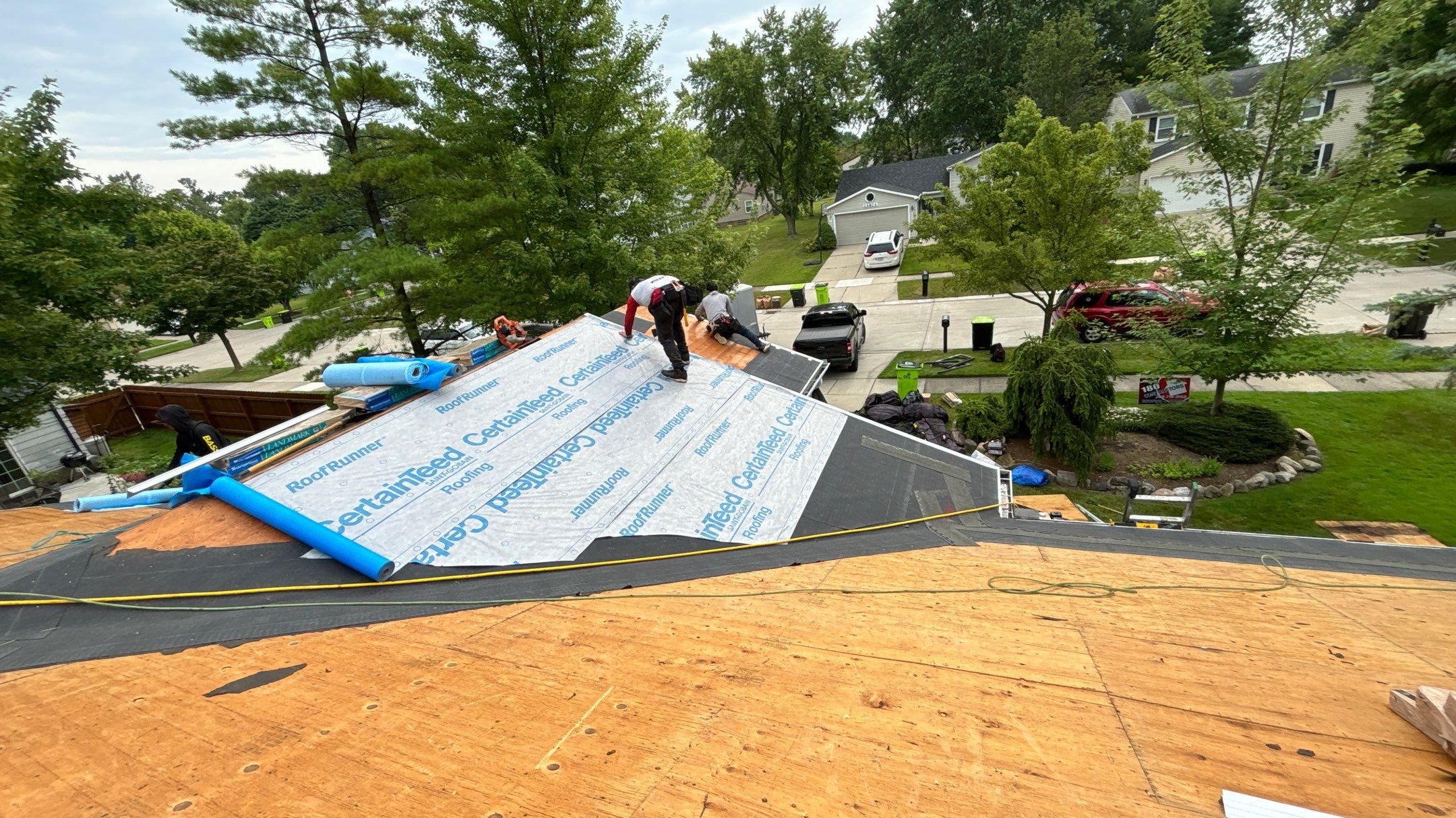 Roof Replacement using CertainTeed Landmark by 180 Contractors