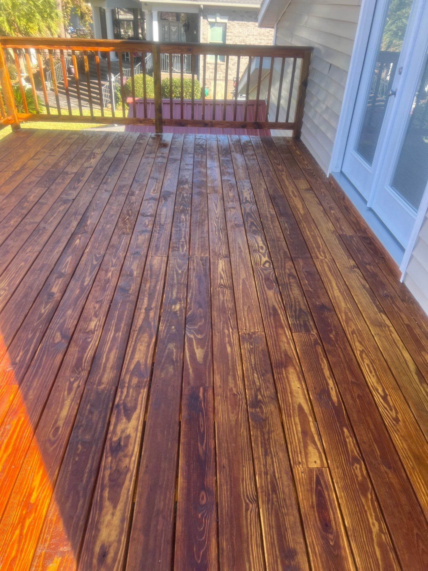Weathered Deck using Wood Sealant by DuraSeal