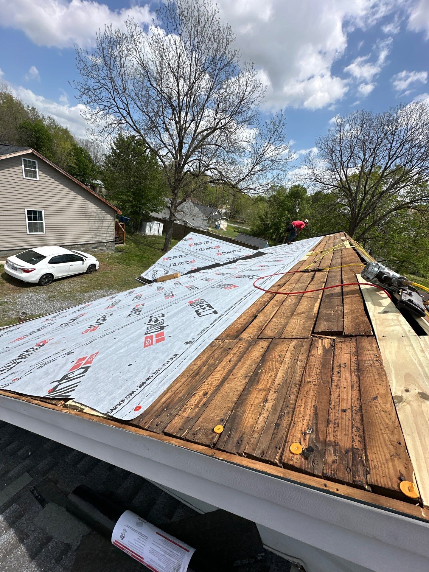 Roof Replacement - GAF HZD in Pewter Grey  by Peak 2 Peak Services LLC