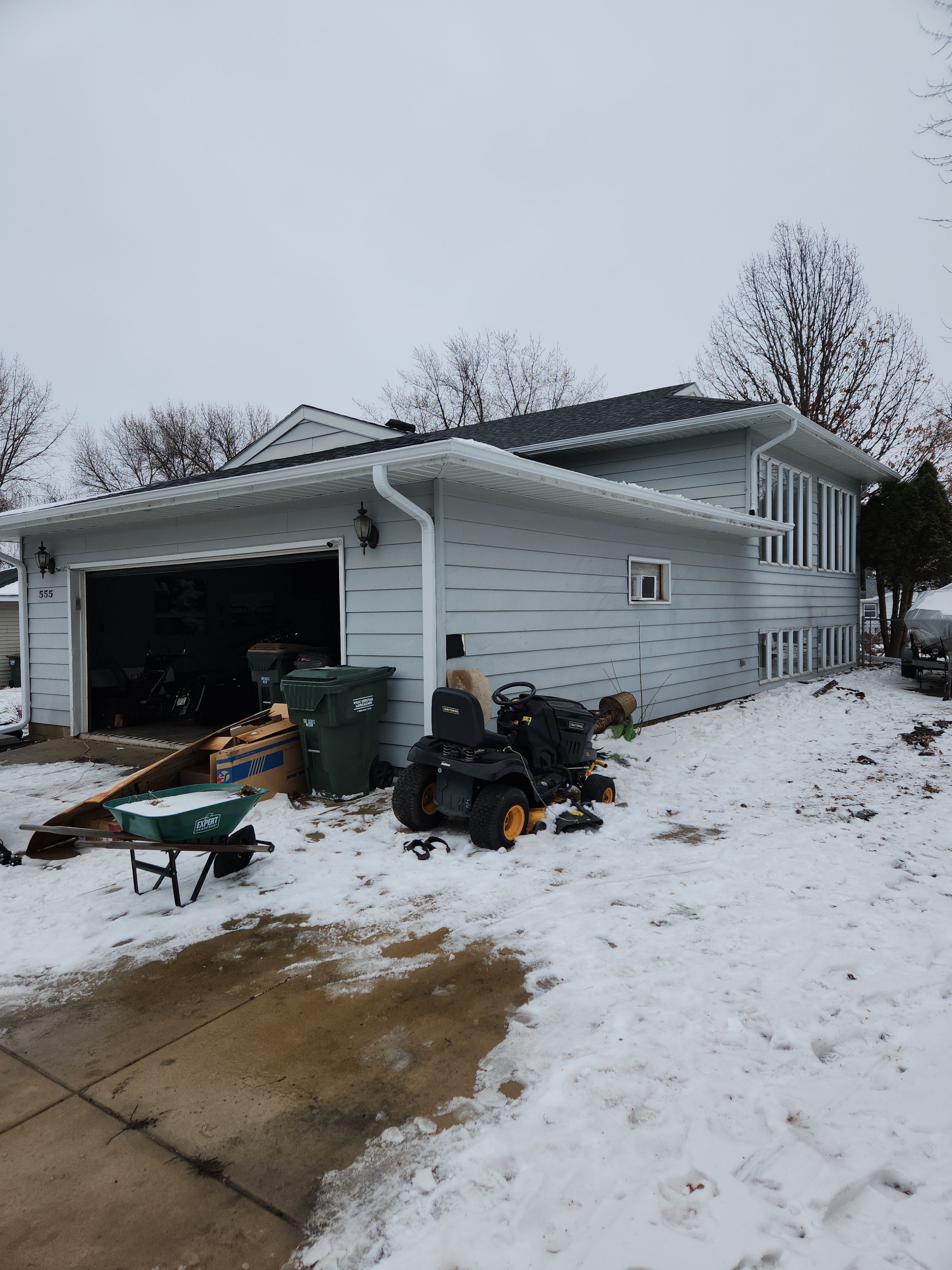 5" Gutters in Hutchinson by Next Level Seamless Gutters / Exteriors Inc.