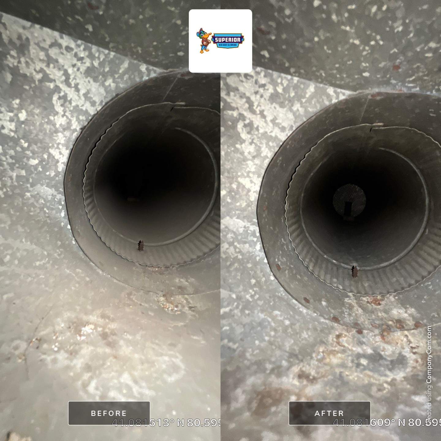 Air Duct Cleaning With a Vacuum Truck in Campbell, OH by Superior Air Duct Cleaning