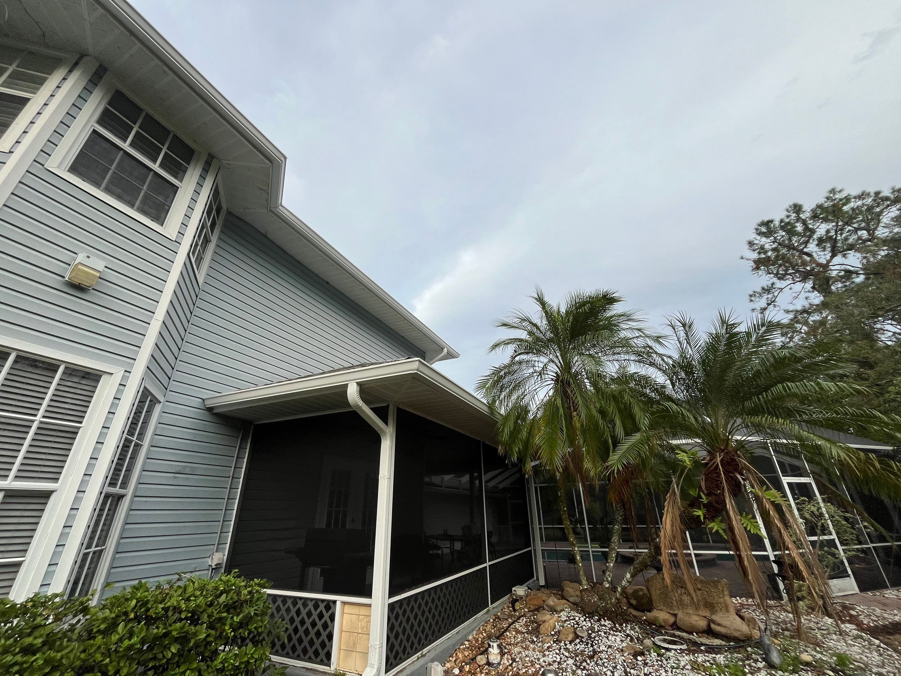 6-inch Seamless Gutters Installed in Bradenton FL by Gutter Professors