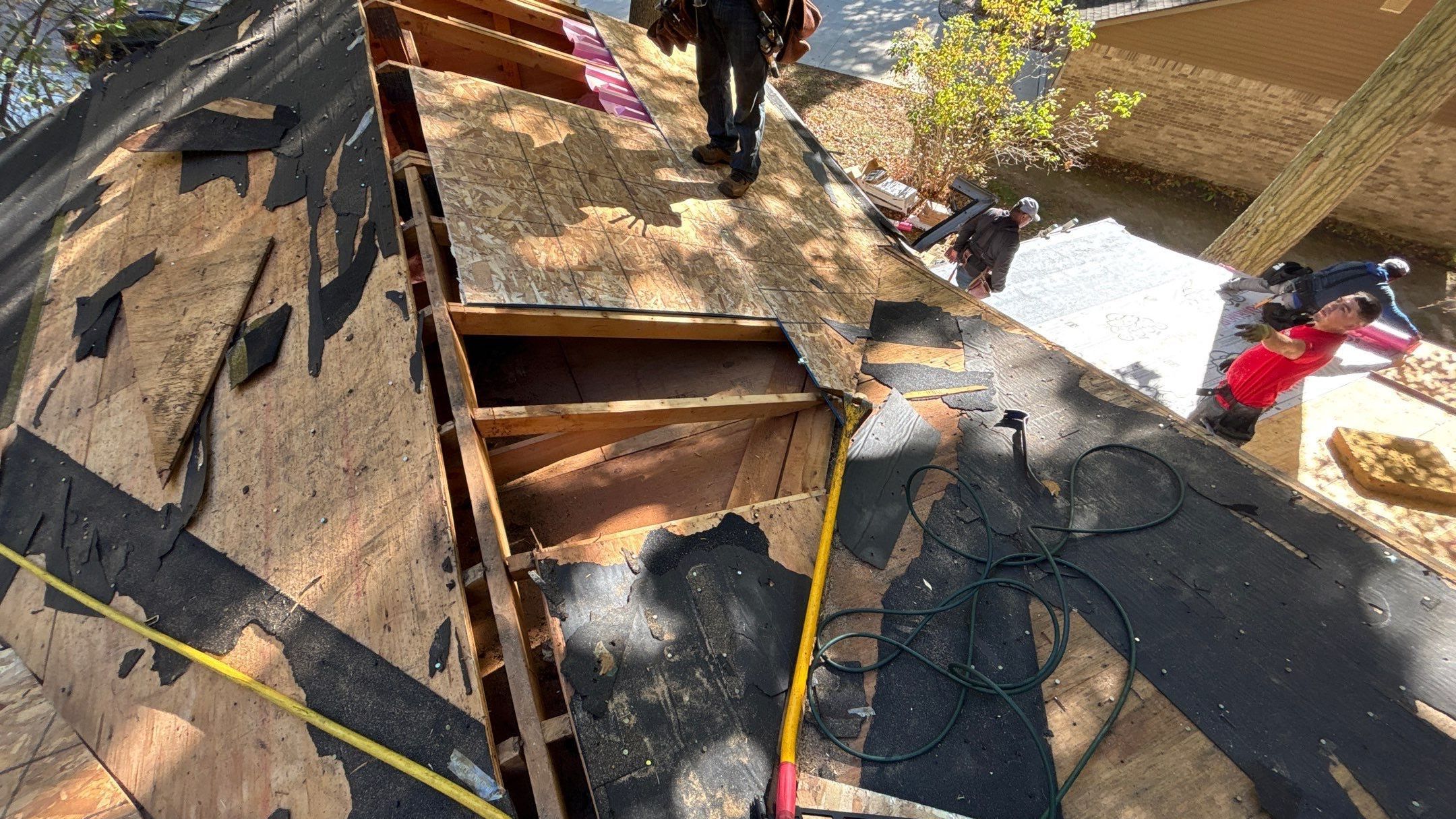 Roof Replacement using Owens Corning Driftwood by 180 Contractors