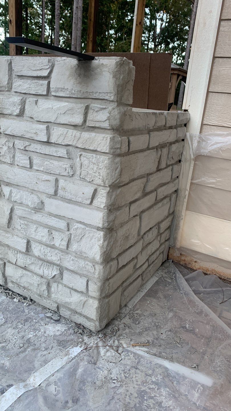 Outdoor Kitchen using Clifrock Panels by Xtreme Concrete Services